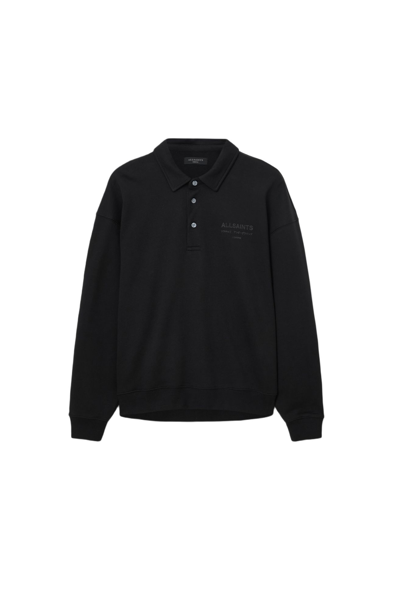 XANDER SWEAT POLO JET BLACK 7