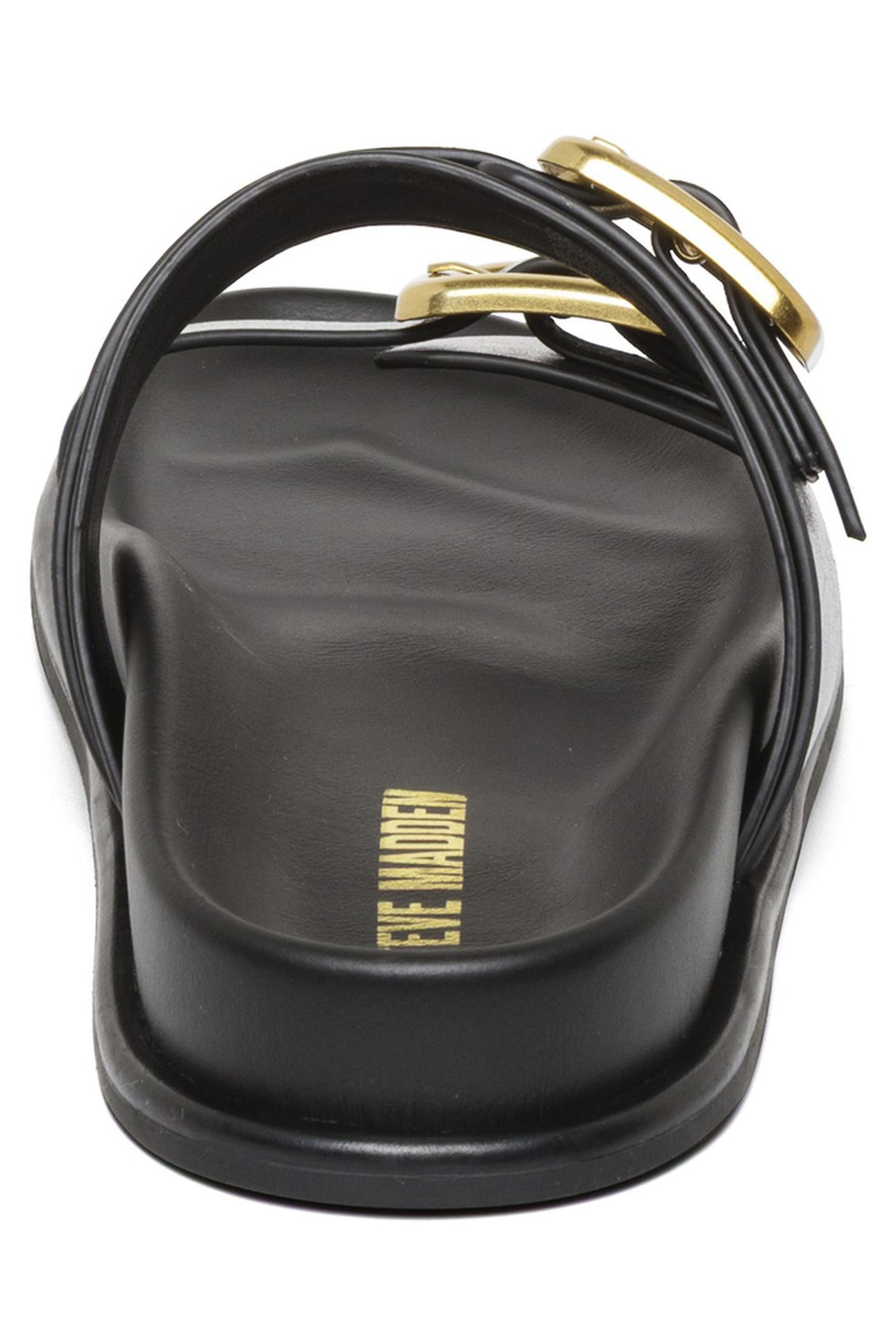 ZAZ SLIDES BLACK LEATHER 4