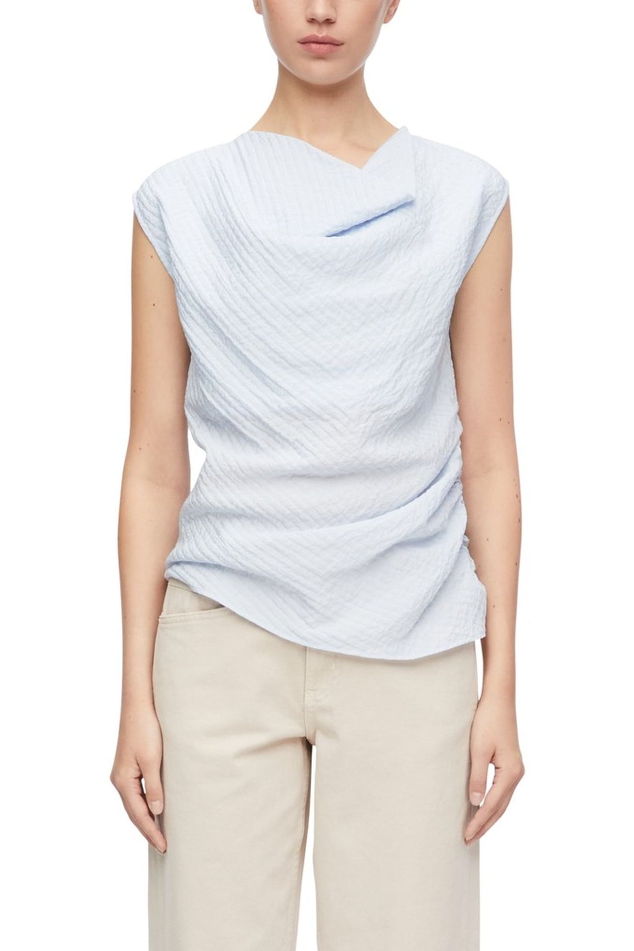 COMMA BLOUSES BLUE 1
