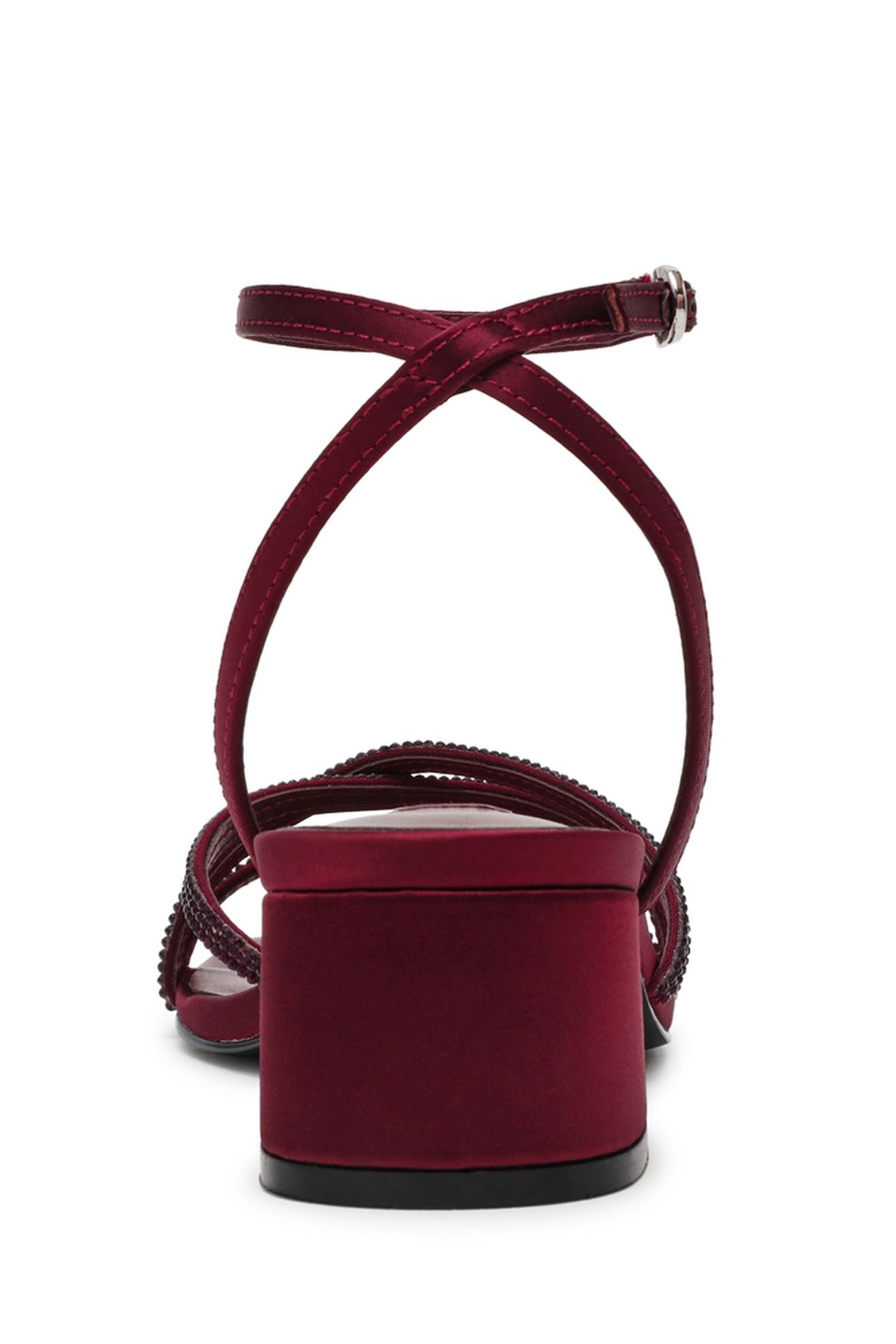 GABBY SANDALS DARK CHERRY LACQ 5