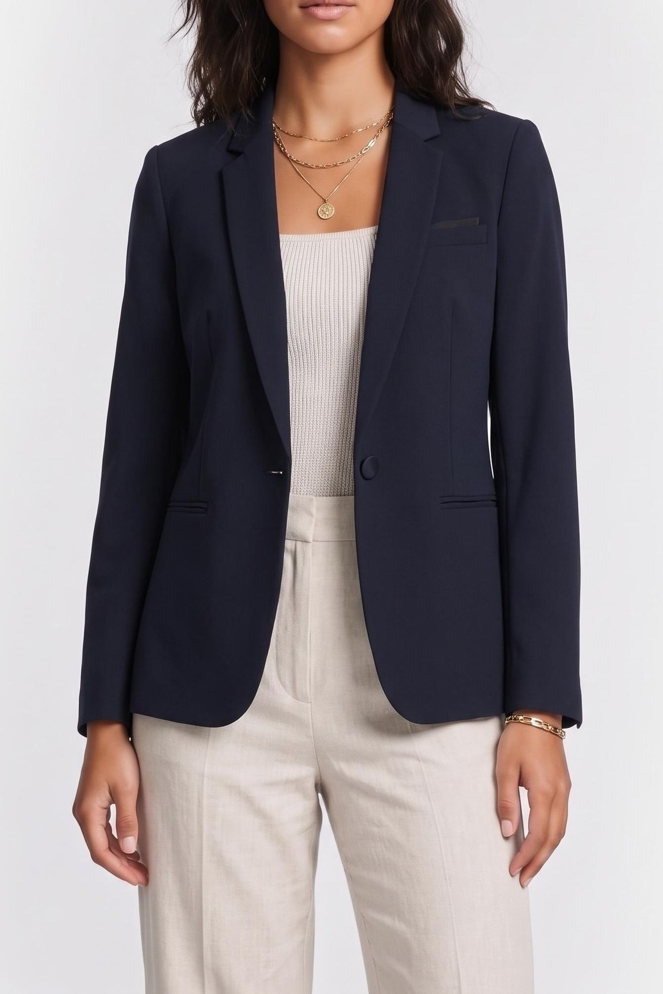 CLASSIC SUIT JACKET NAVY 1