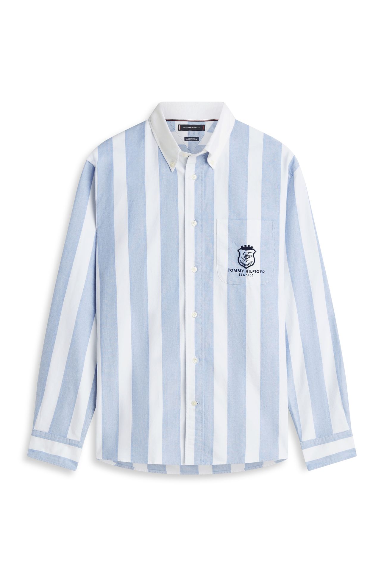 CLUB PREP OXFORD CLASSIC SHIRT BLUE/STRIPE 3