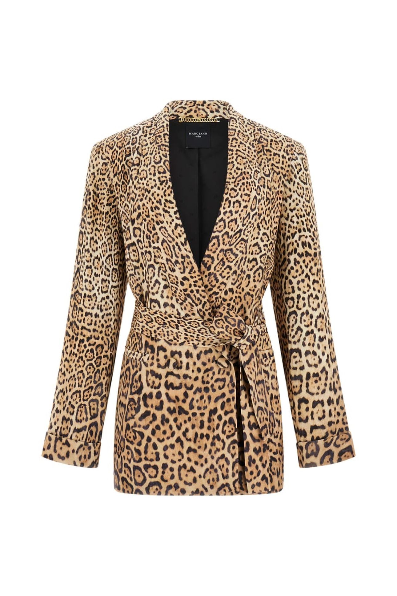 AMY BELTED BLAZER CHARMING LEOPARD DEG 4