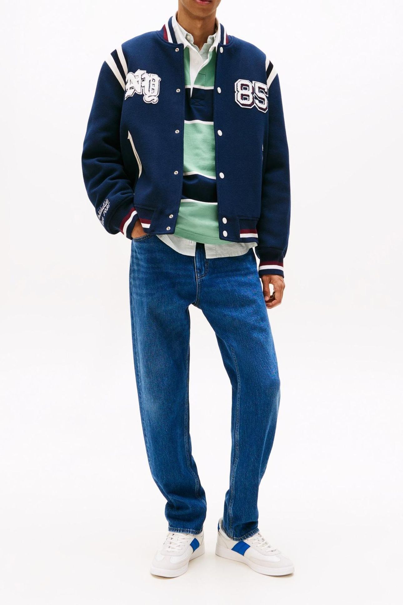 ISAAC RELAXED TAPERED DENIM DARK 2