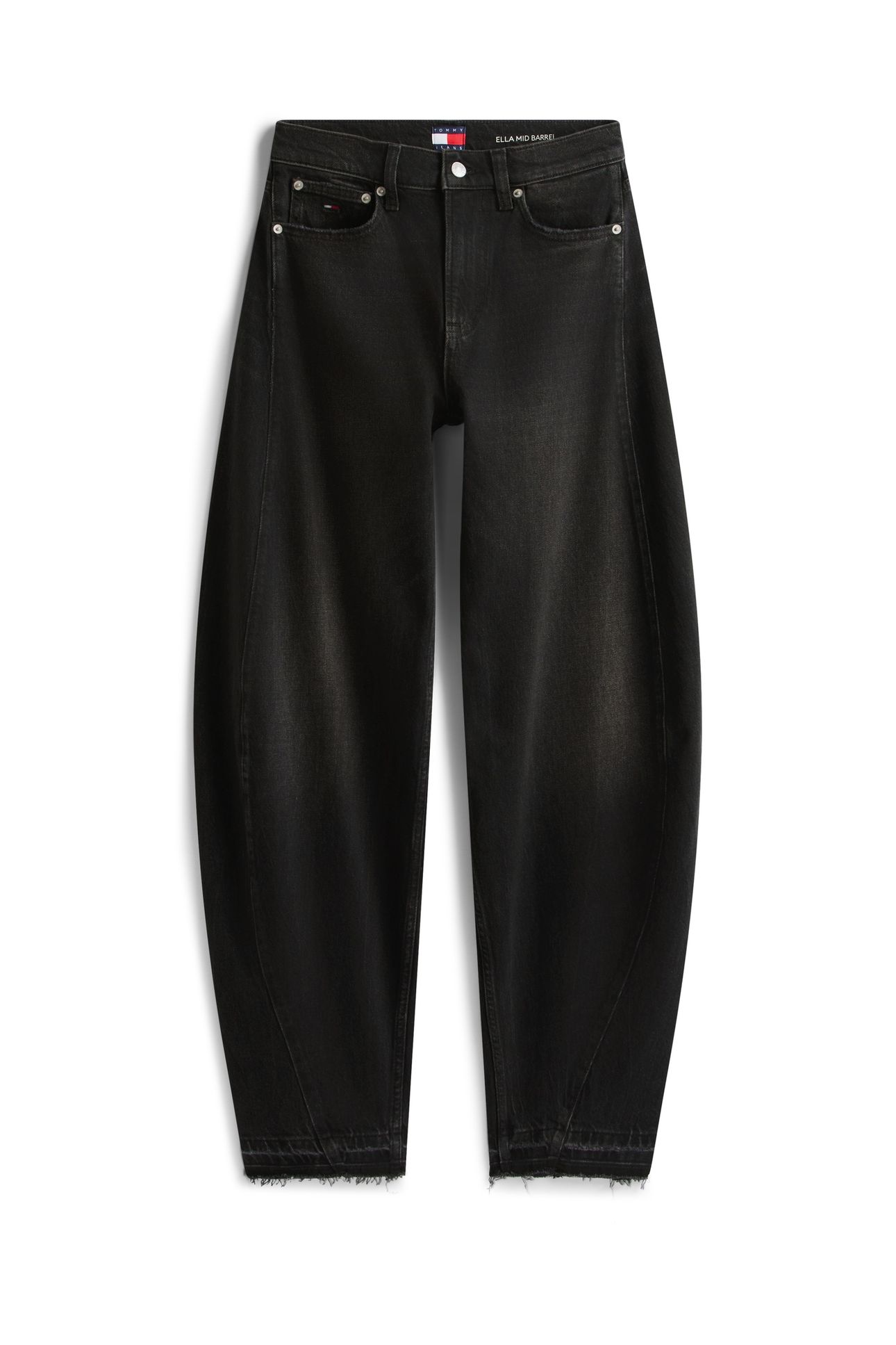 ELLA MID BARREL DENIM BLACK 4