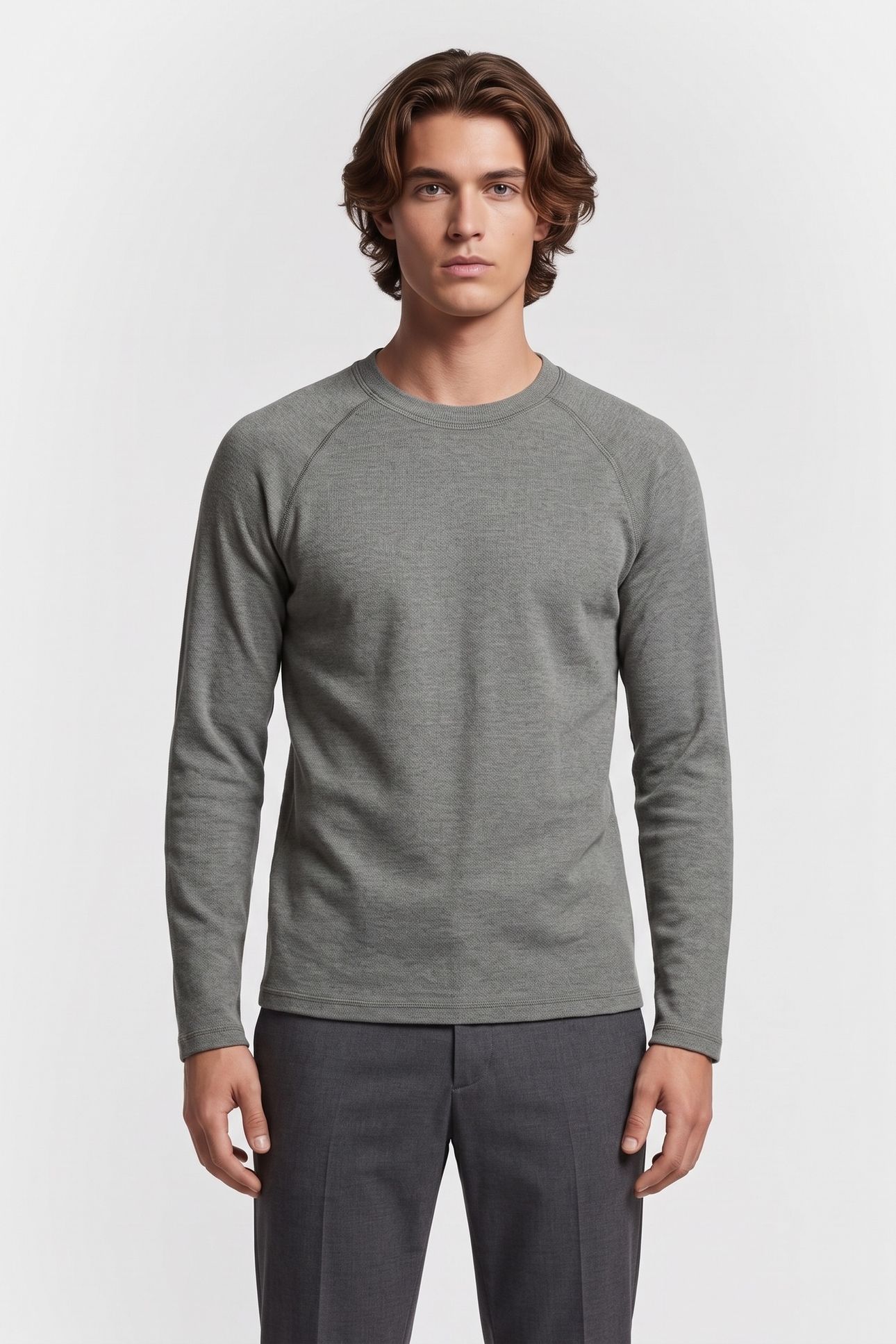 AAA REX LONG SLEEVE KHAKI 1