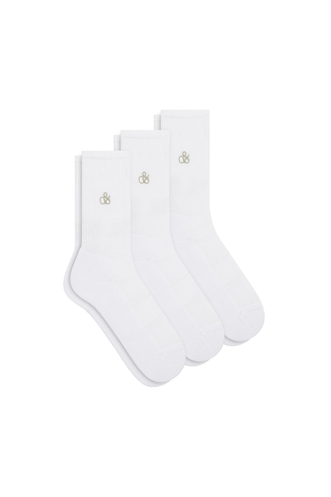 3PK MENS 1/2 TERRY COTTON CREW WHITE TRADITIONAL 1