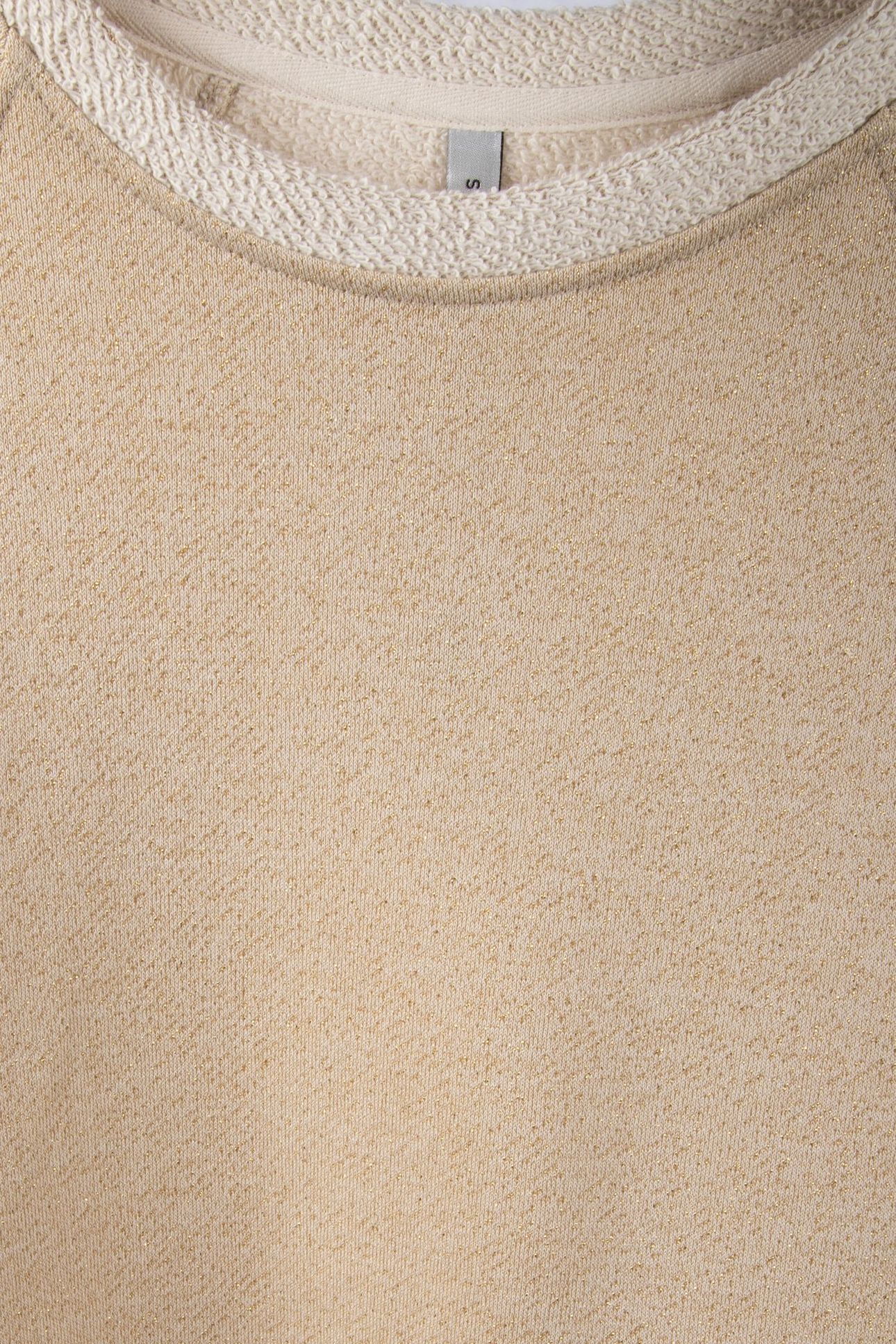 JERSEY GLITTER SWEAT IVORY 4