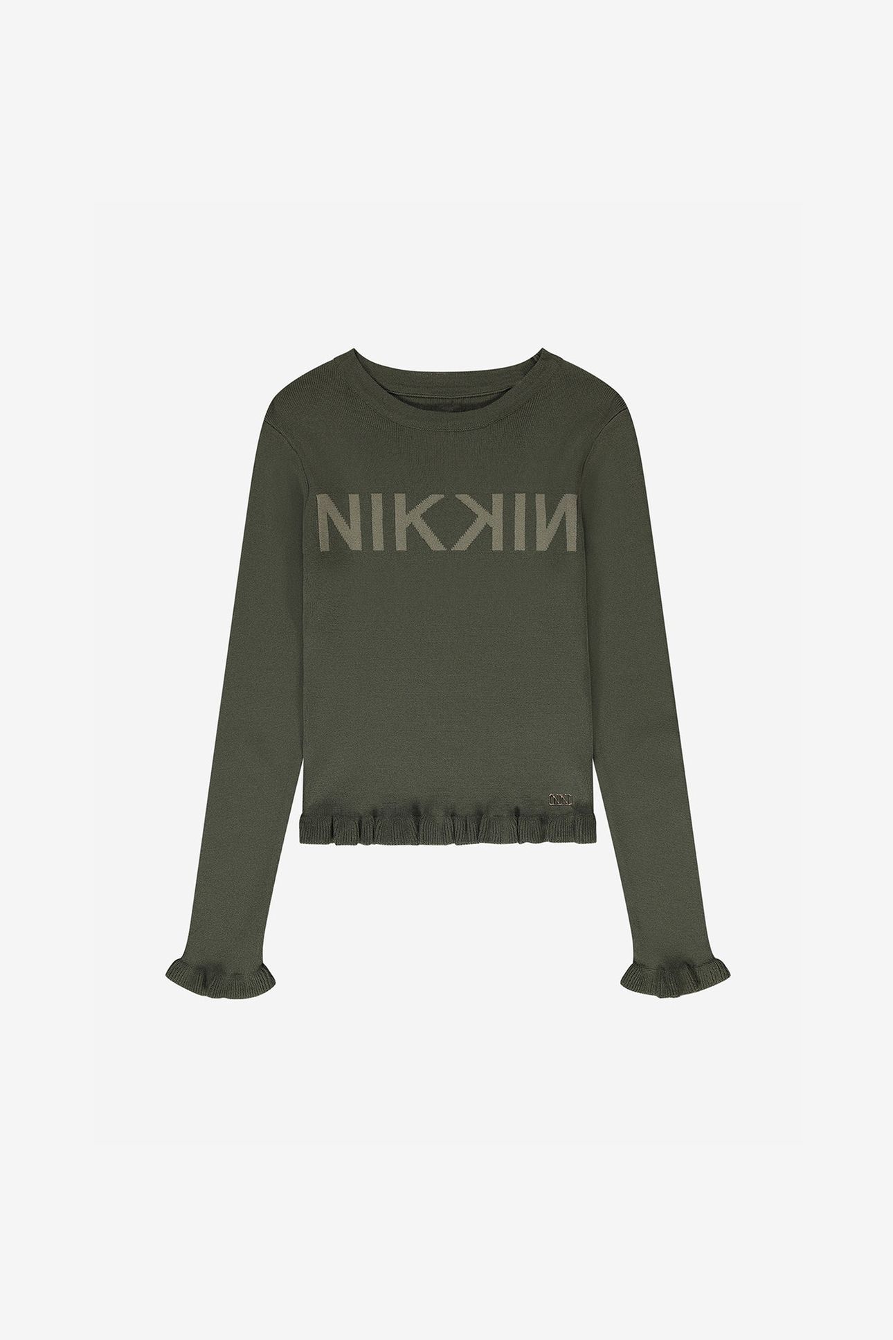 LANA PULLOVER DEEP FOREST GREEN 2