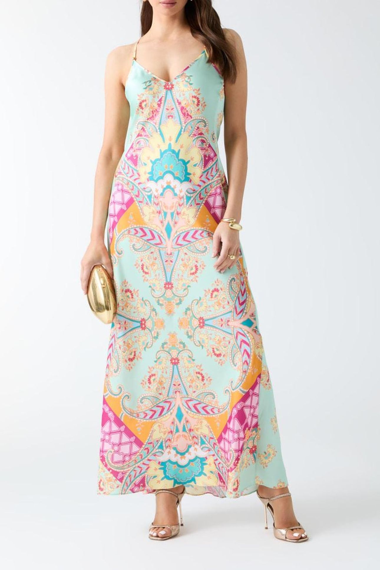 GRENADA SL MAXI DRES GRENADA PRINT 1