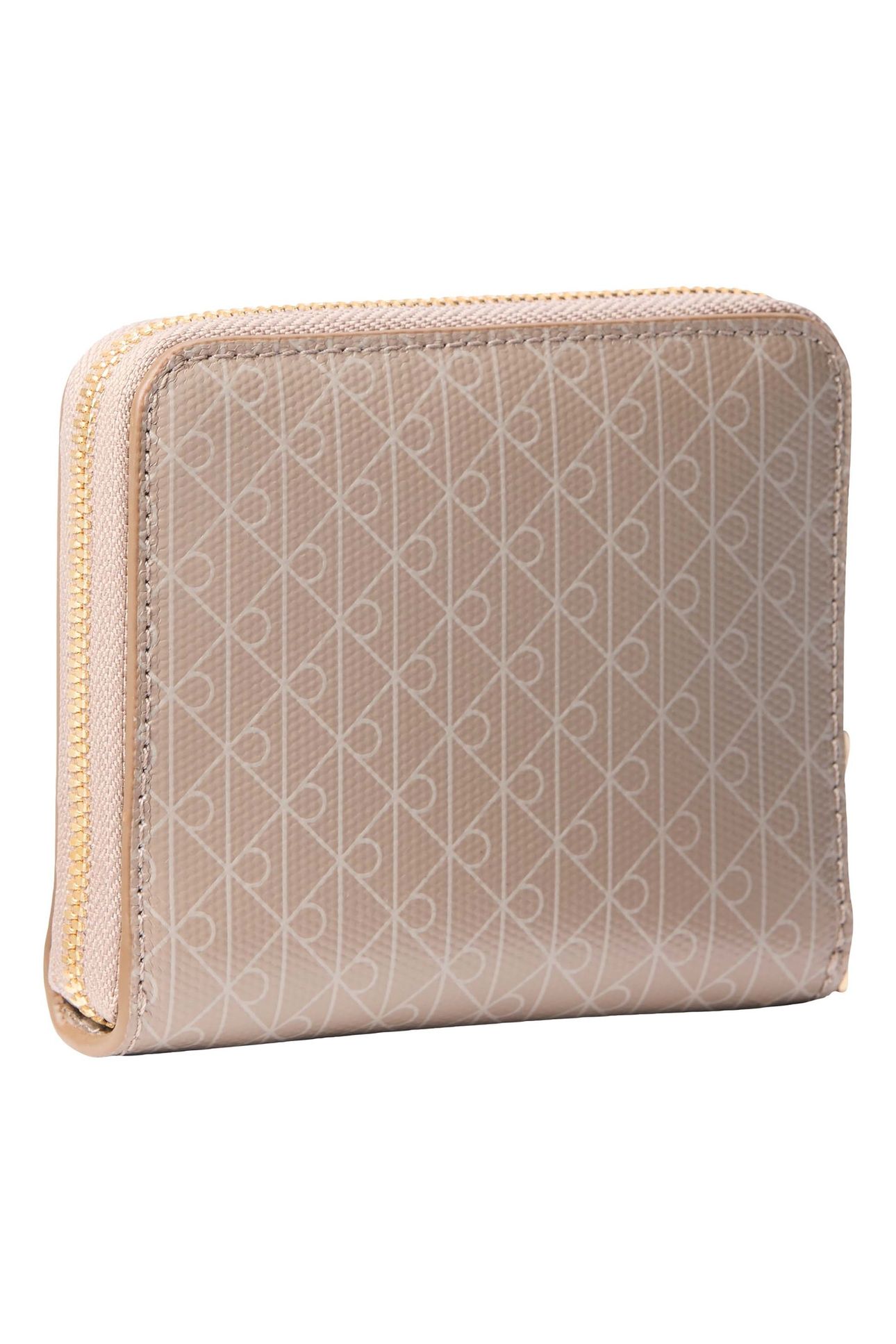 EMBLEM AOP SQUARE WALLET DESERT TAUPE AOP 2