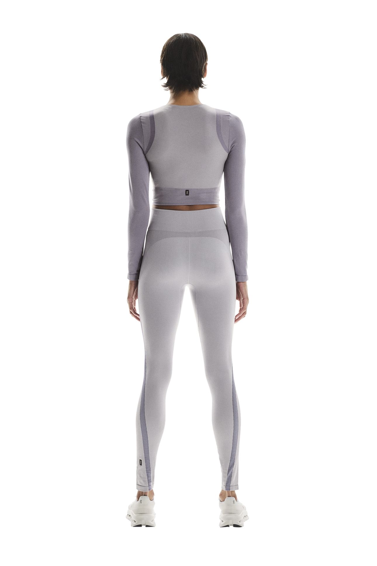 STUDIO KNIT LONG-T CROP 1 LILAC | COSMOS 4