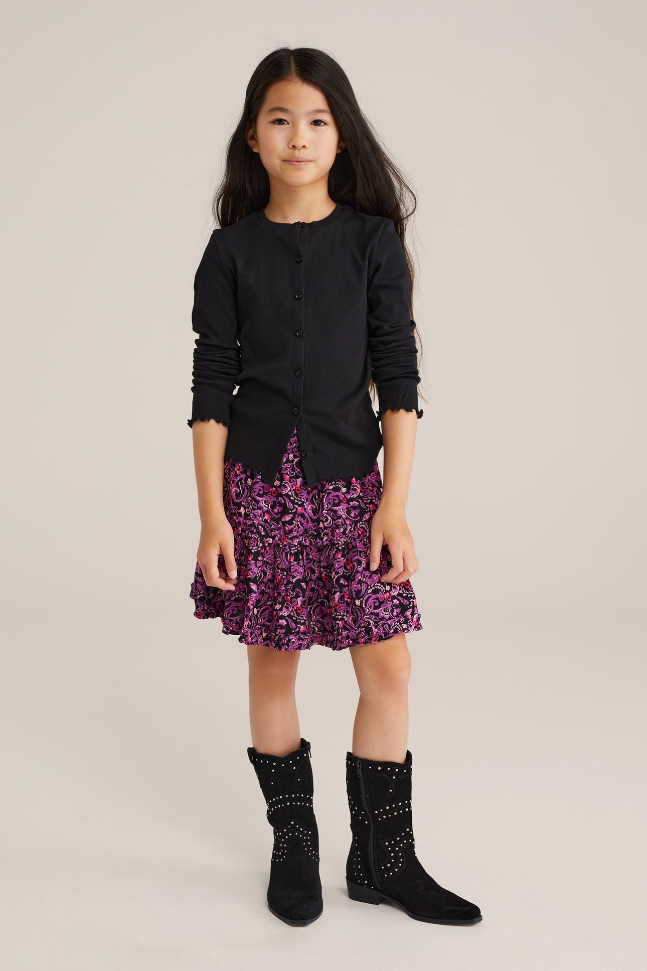 SKIRT MINI LENGTH MULTI-COLOURED 2