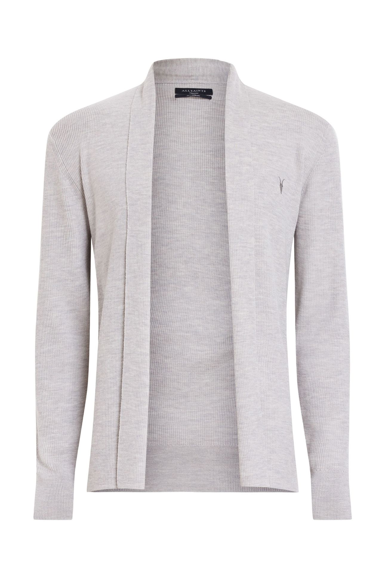MODE MERINO OPEN CAR COOL GREY 4
