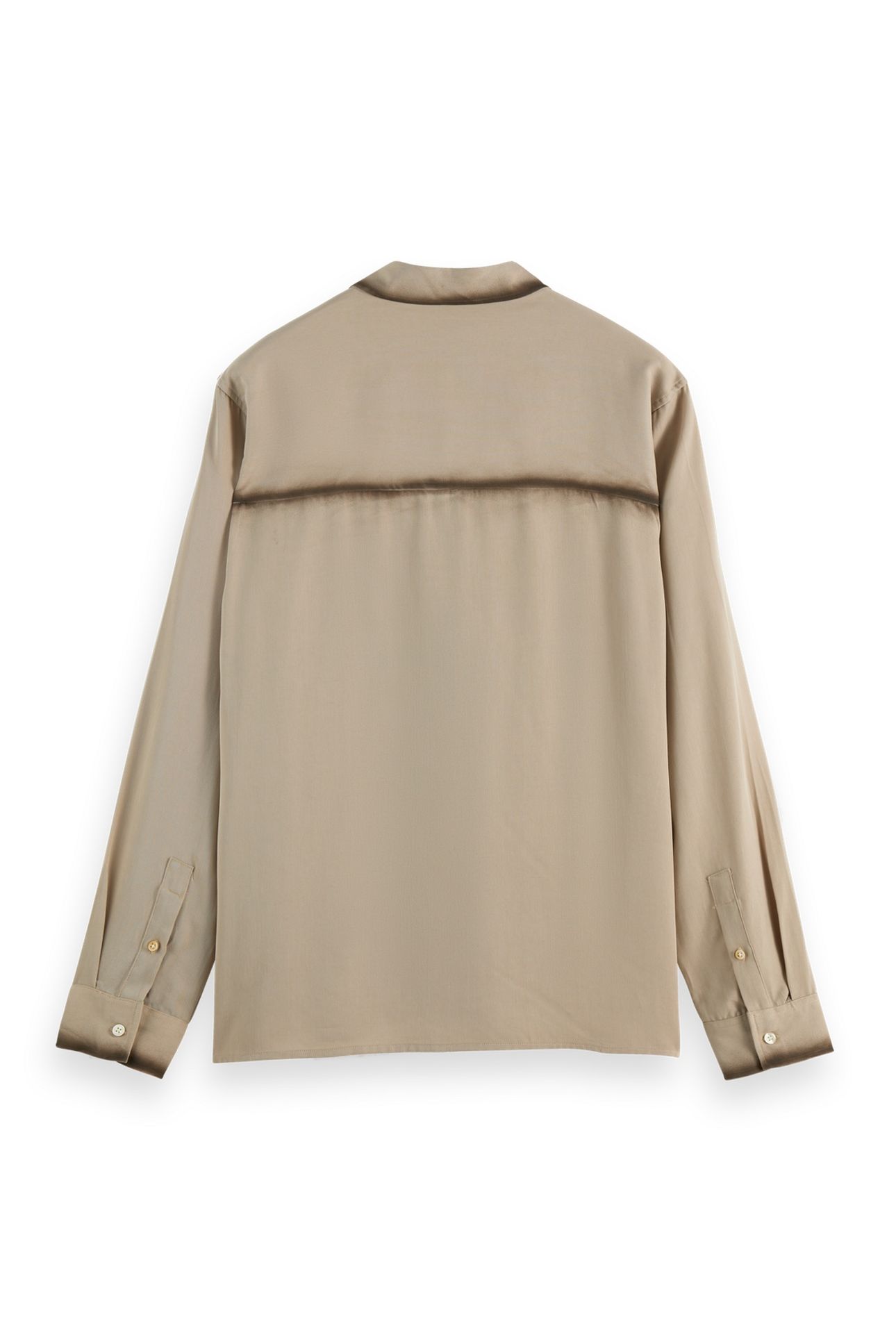 RELAXED FIT TENCEL SHIRT PLAZA TAUPE 4
