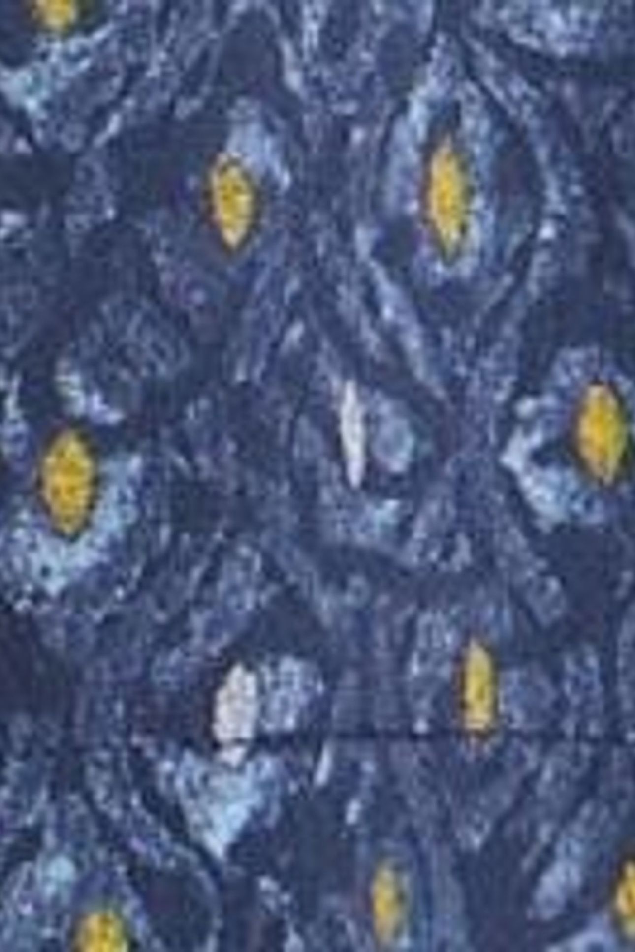 CORA SHIFT DRESS BLUE PRINT 3