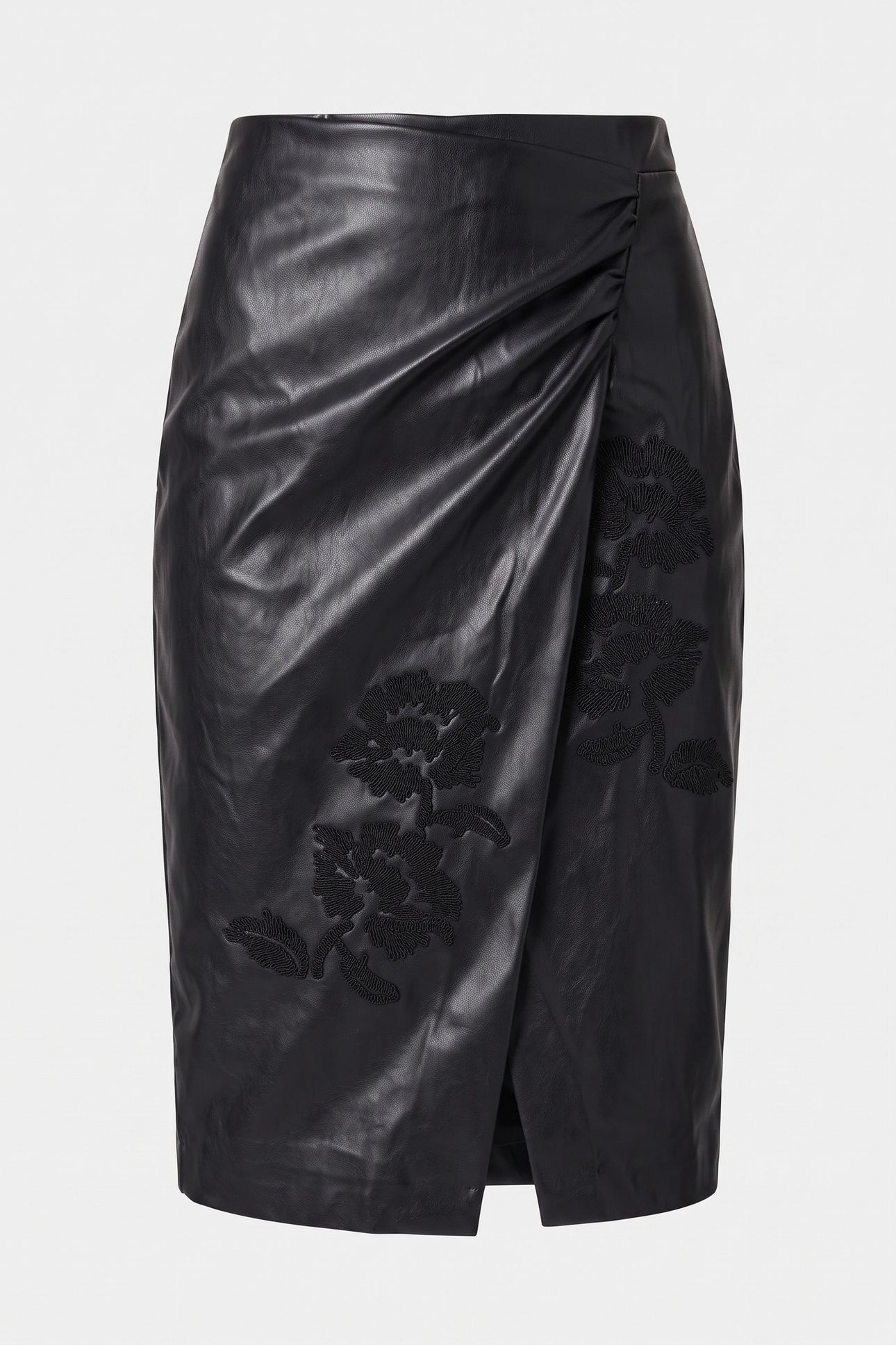 FIONA EMBRO MIDI SKI JET BLACK A996 3