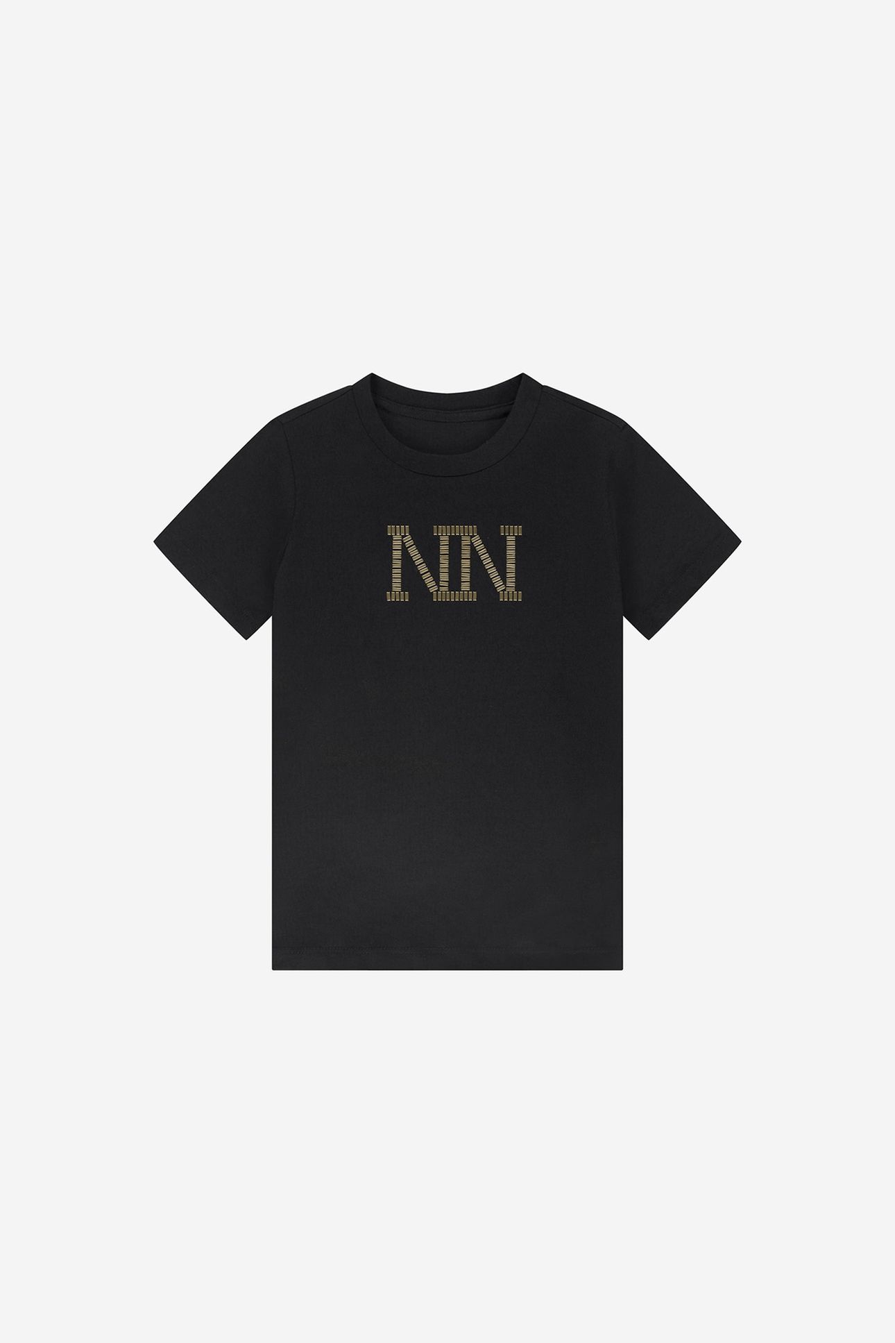 STUD T-SHIRT BLACK 1