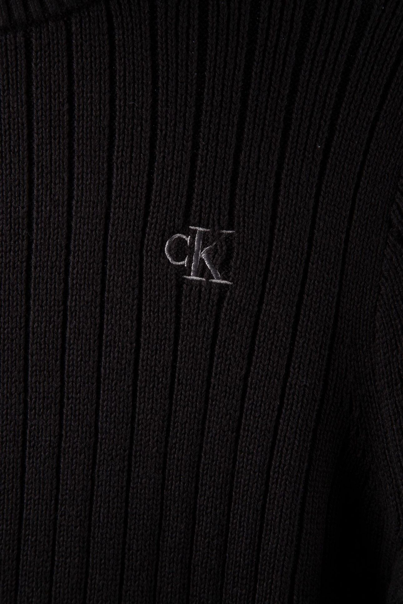 BOYS DROPPED NEEDLE SWEATER BLACK 4