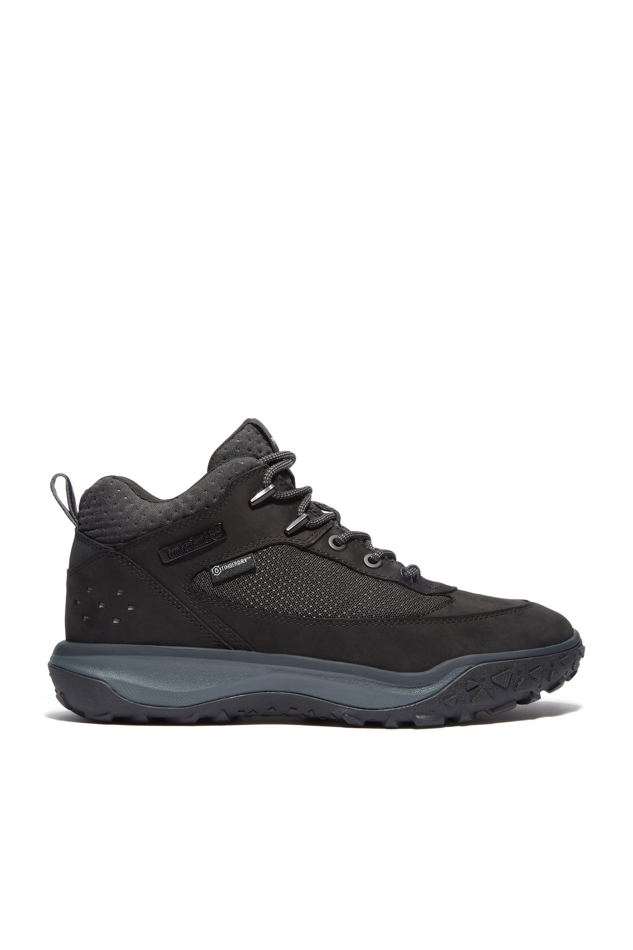 TIMBERCUSH MOTION 7 MID LACE UP WATERPROOF SNEAKER BLACK NUB 1