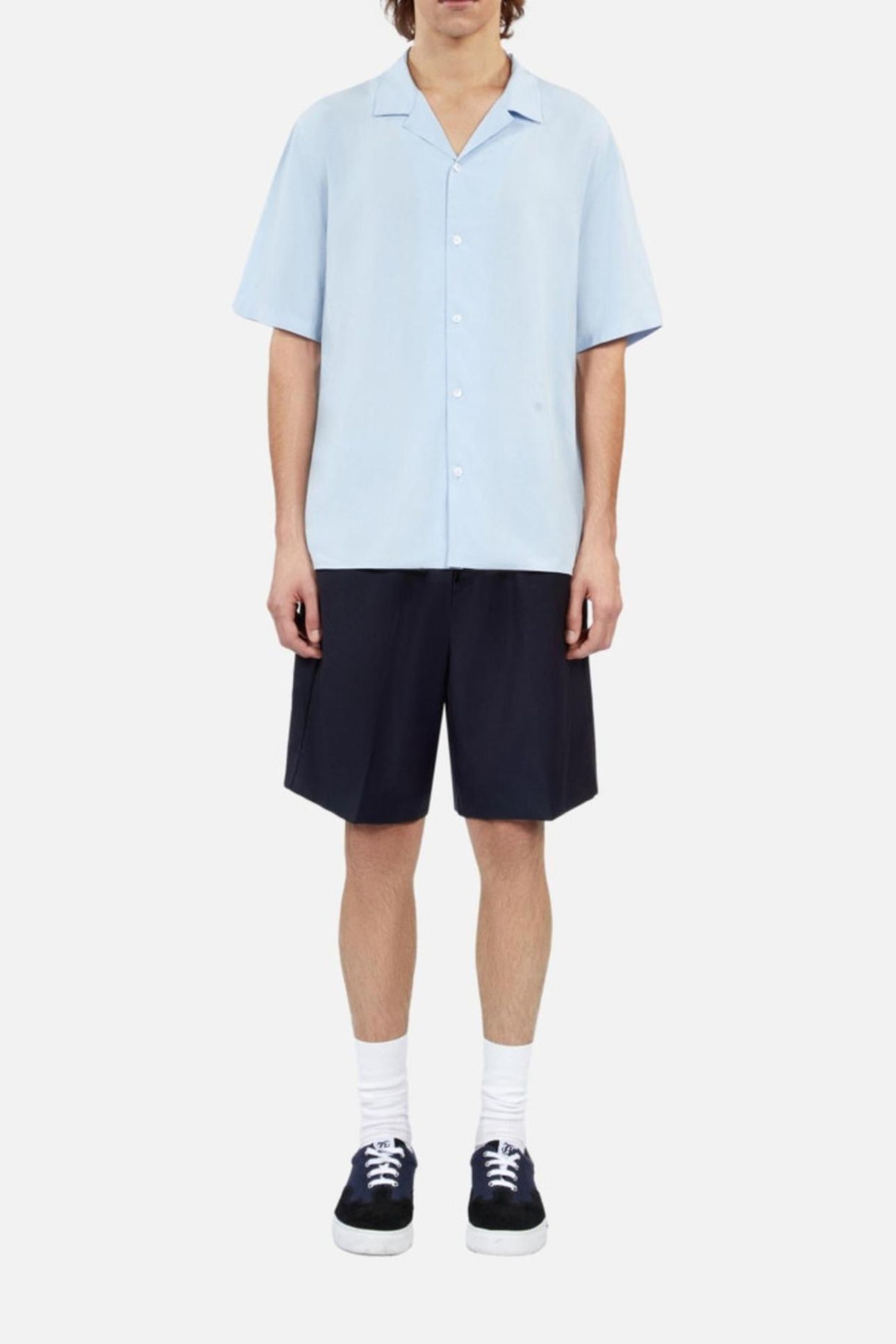 SHORT-SLEEVED SHIRT LAVENDER 1