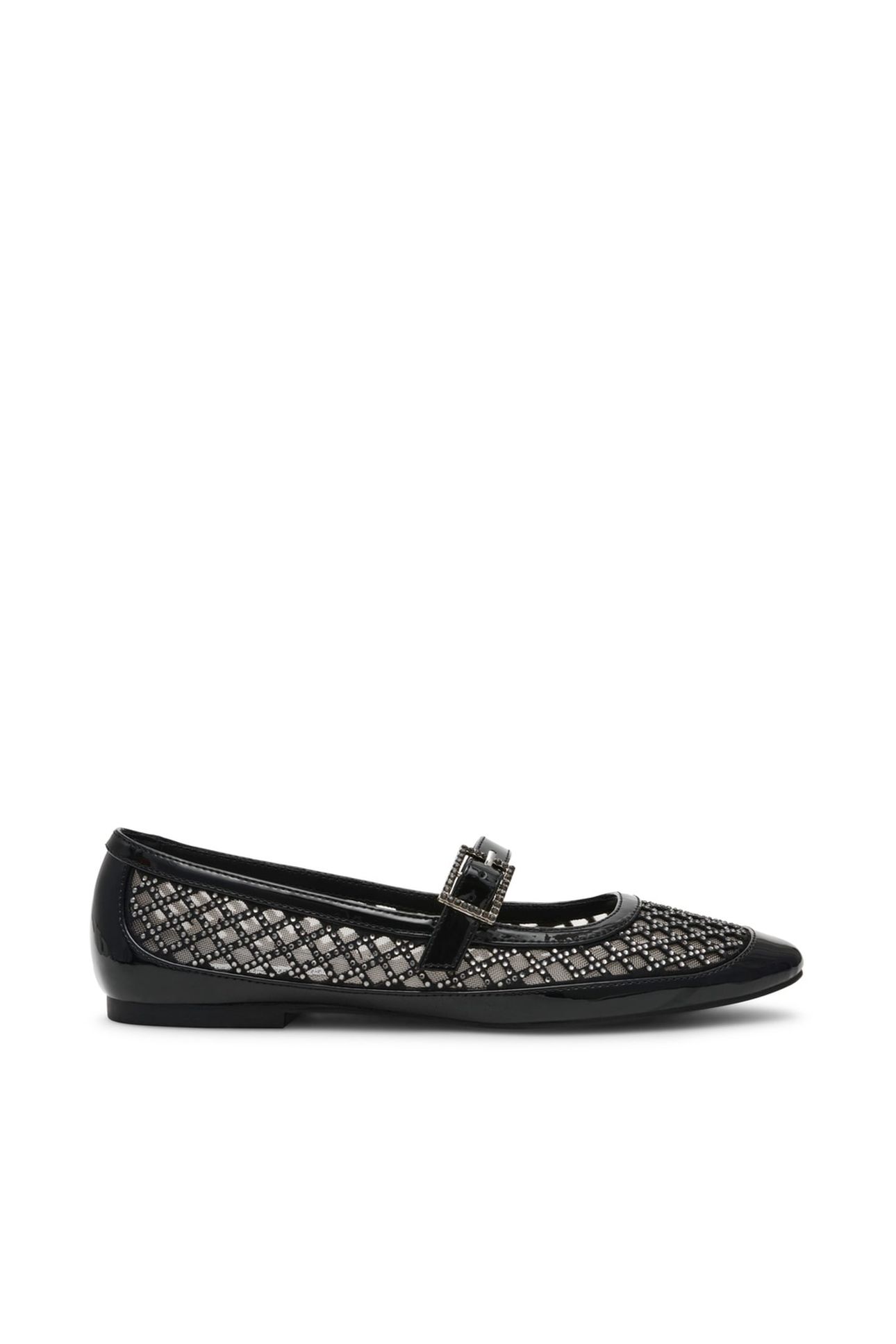 WELL-DONE FLAT SHOES BLACK PATENT 1