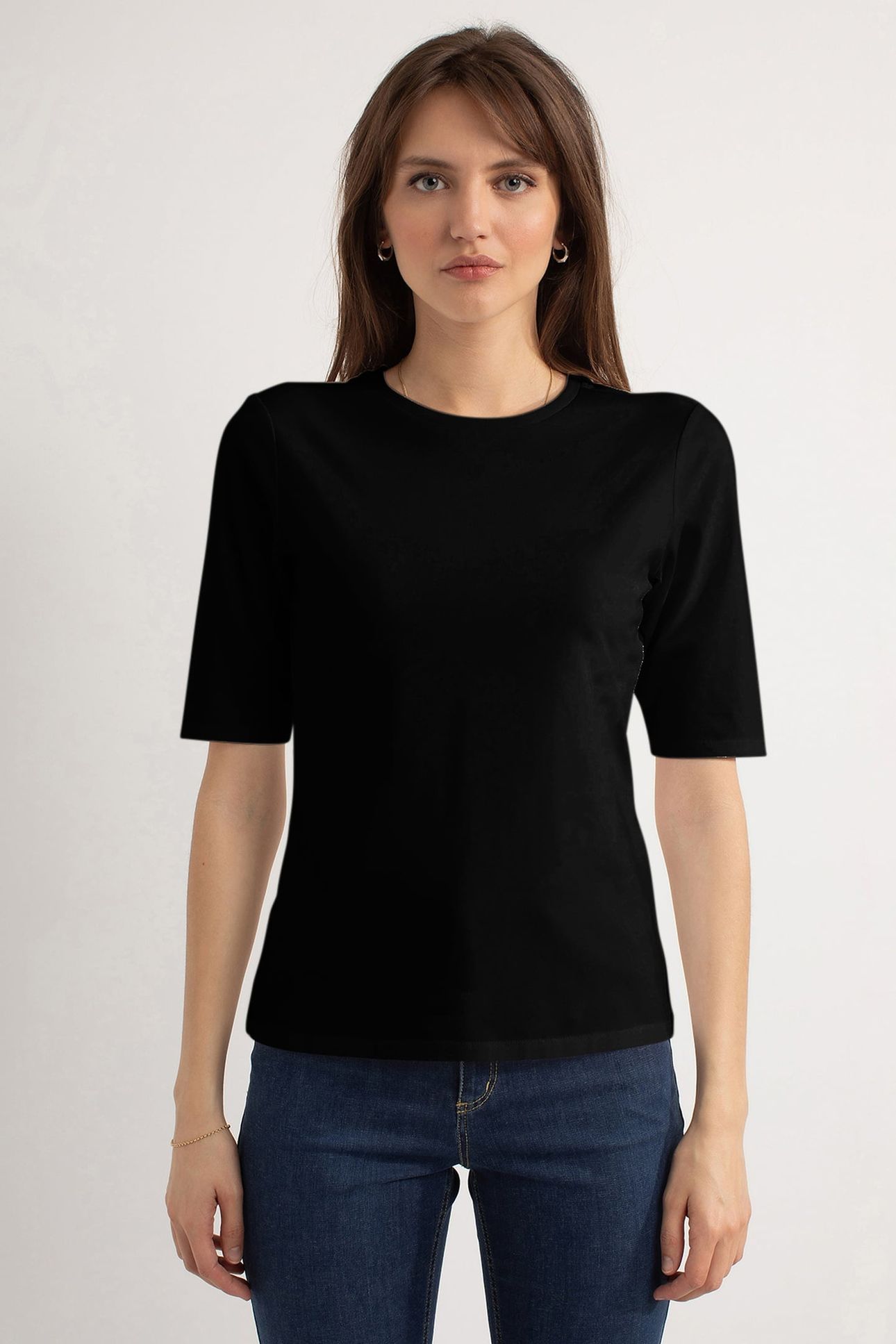 HAZEL MS T-SHIRT BLACK 1