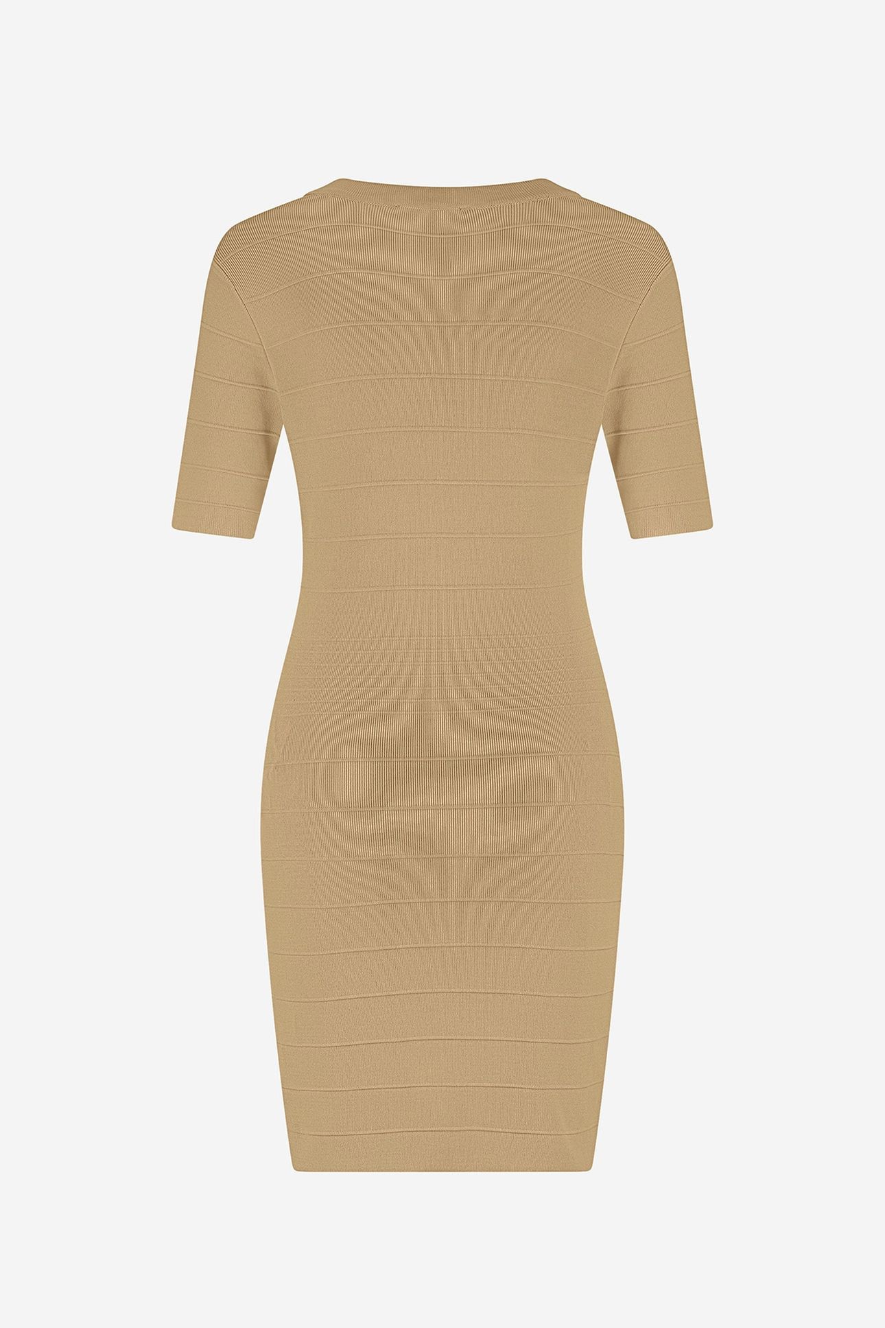LAVAL DRESS HAZELNUT 3