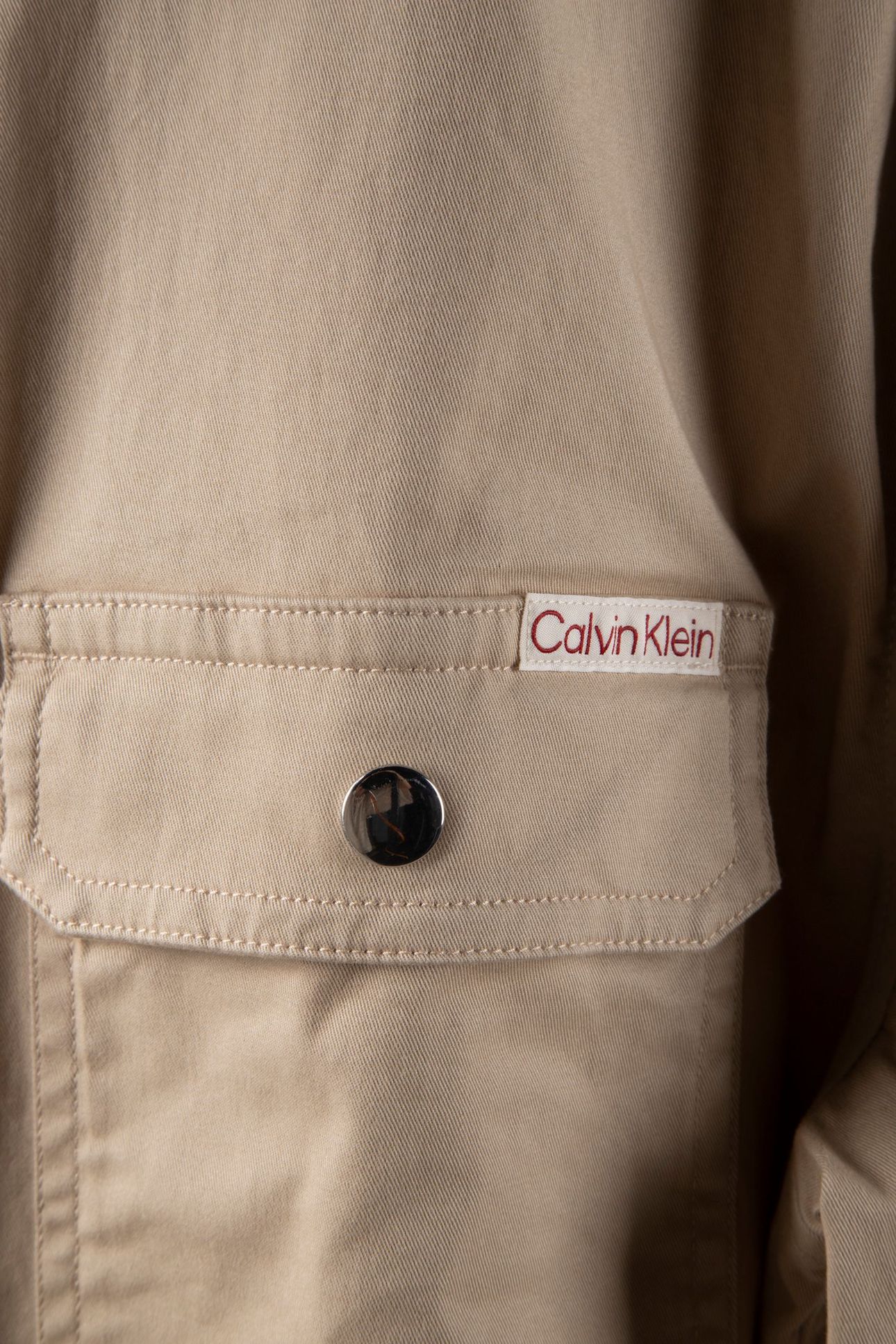 LONG SLEEVE UTILITY RELAXED OVERSHIRT WHITE PEPPER 4