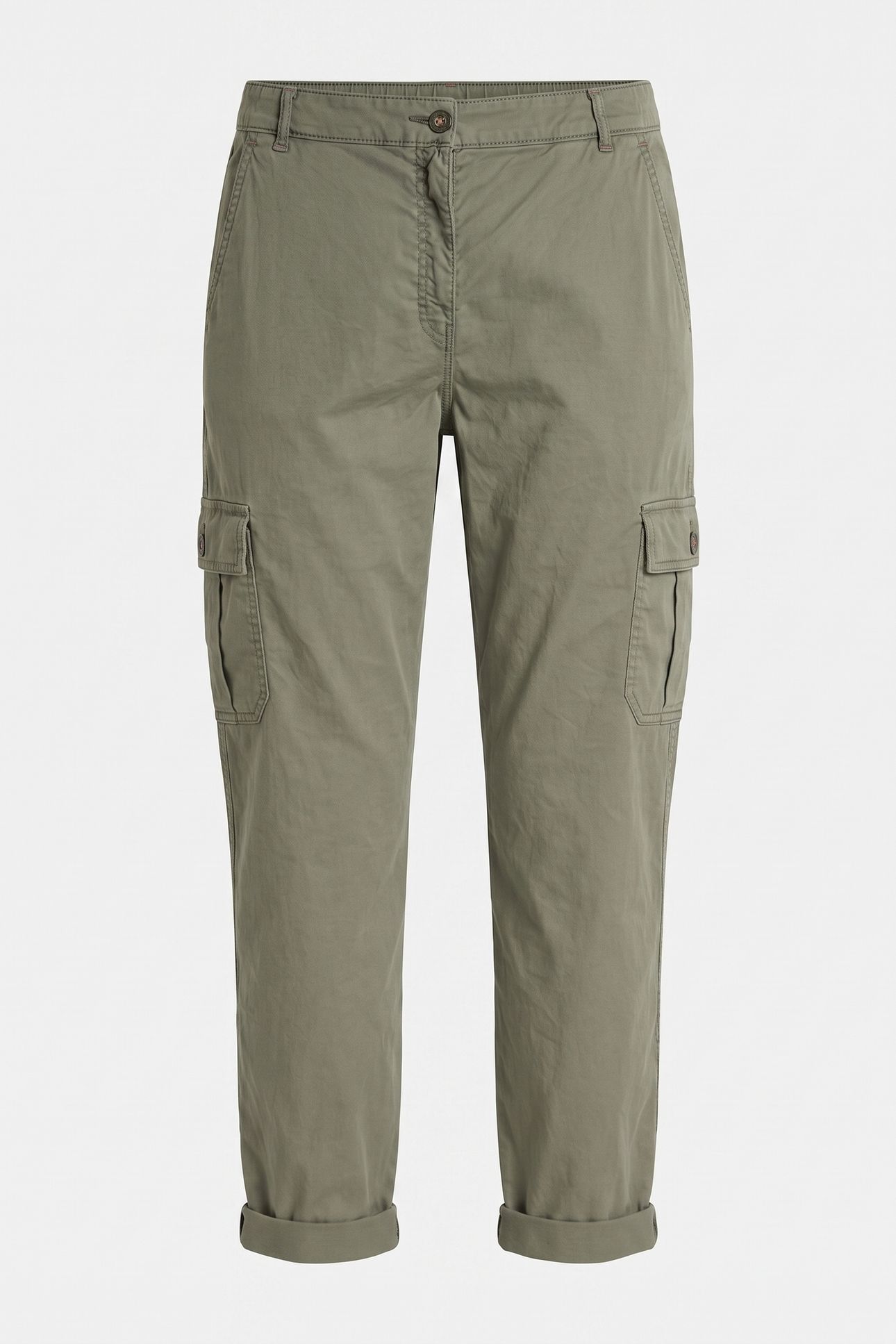 EVERLEIGH CARGO TROUSER MID GREEN 3