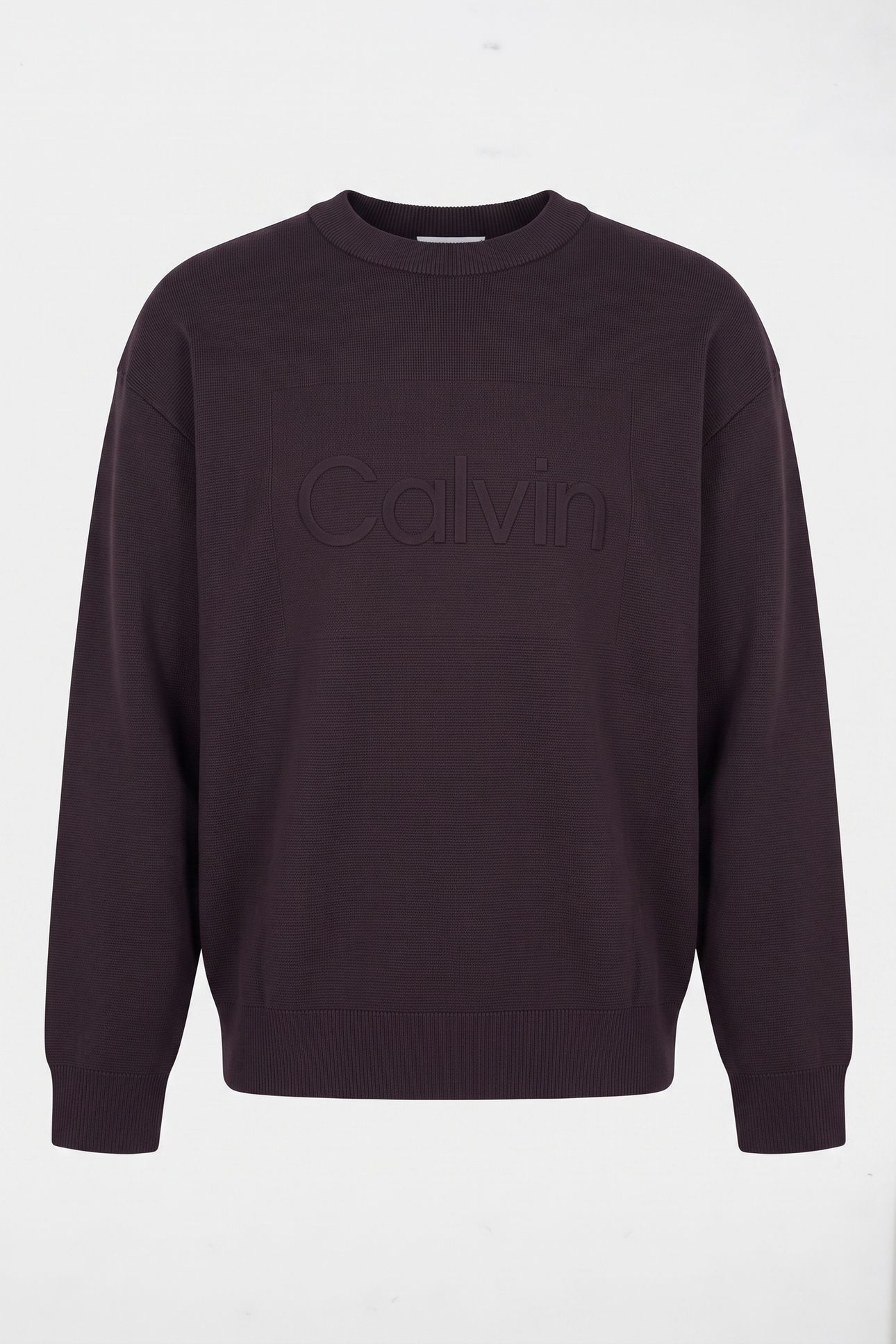 LONG SLEEVE 3D CHEST LOGO MODERN FIT TEE EVENING SUNSET 3