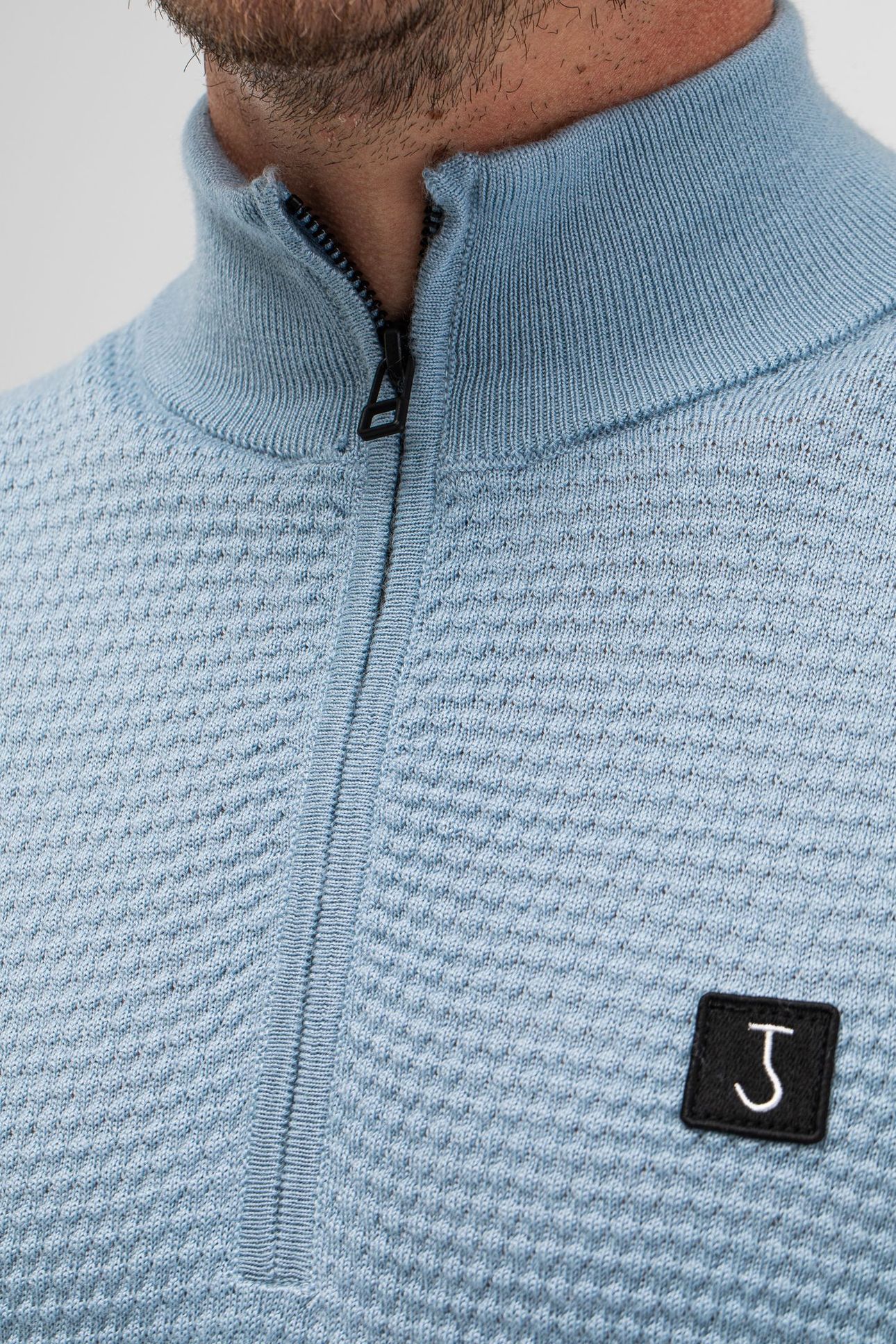 STRUCTURE HALFZIP HORIZON BLUE 5