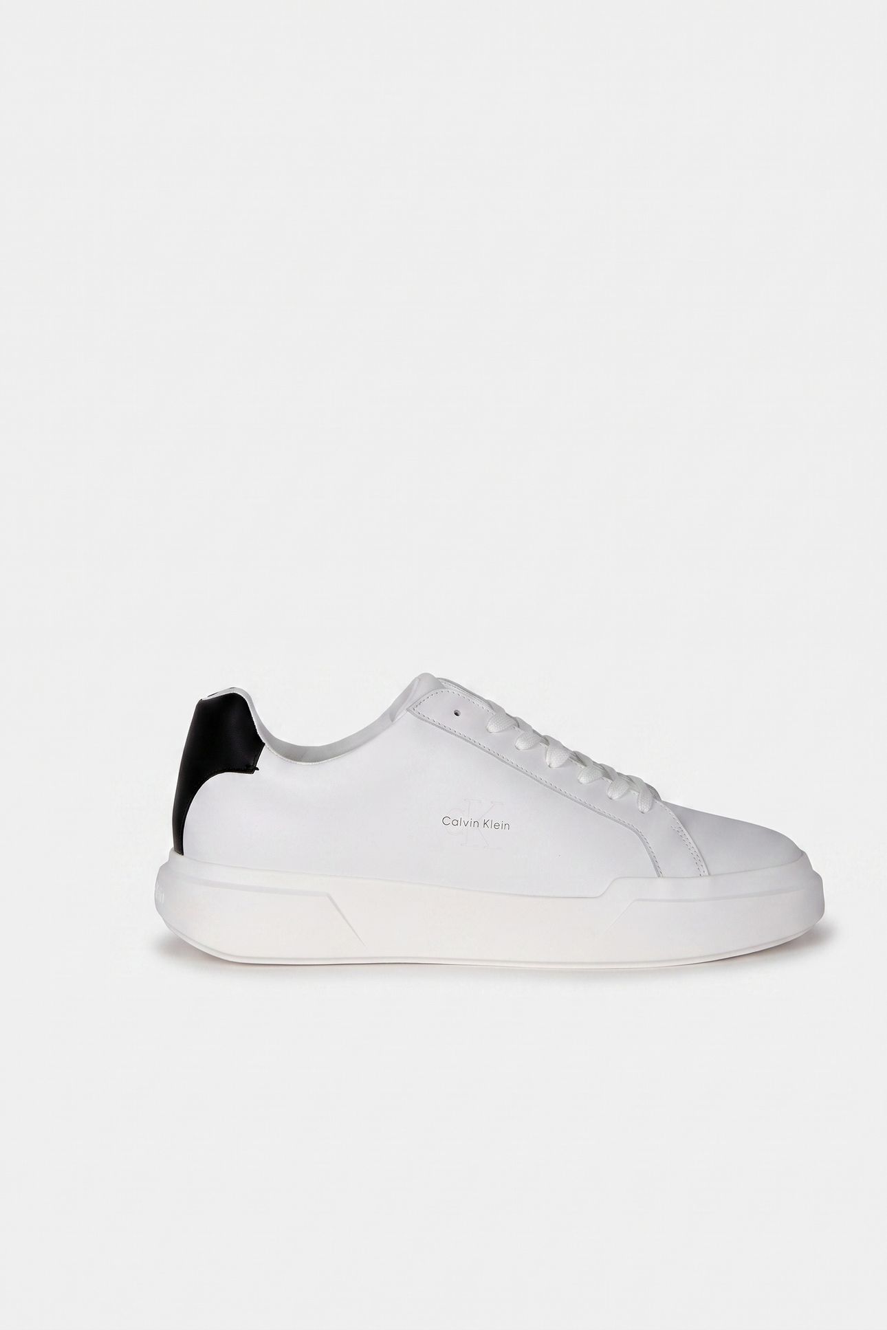 CHUNKY CUPSOLE LACEUP SHOES BRIGHT WHITE/BLACK 1