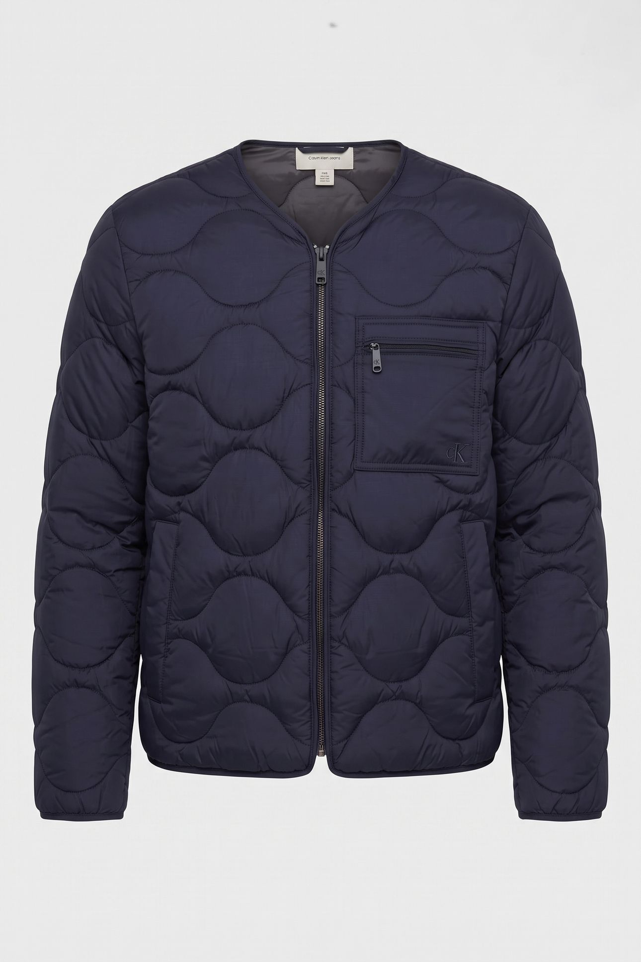 LONG SLEEVE FEATHERWEIGHT NYLON JACKET DARK SAPPHIRE 3
