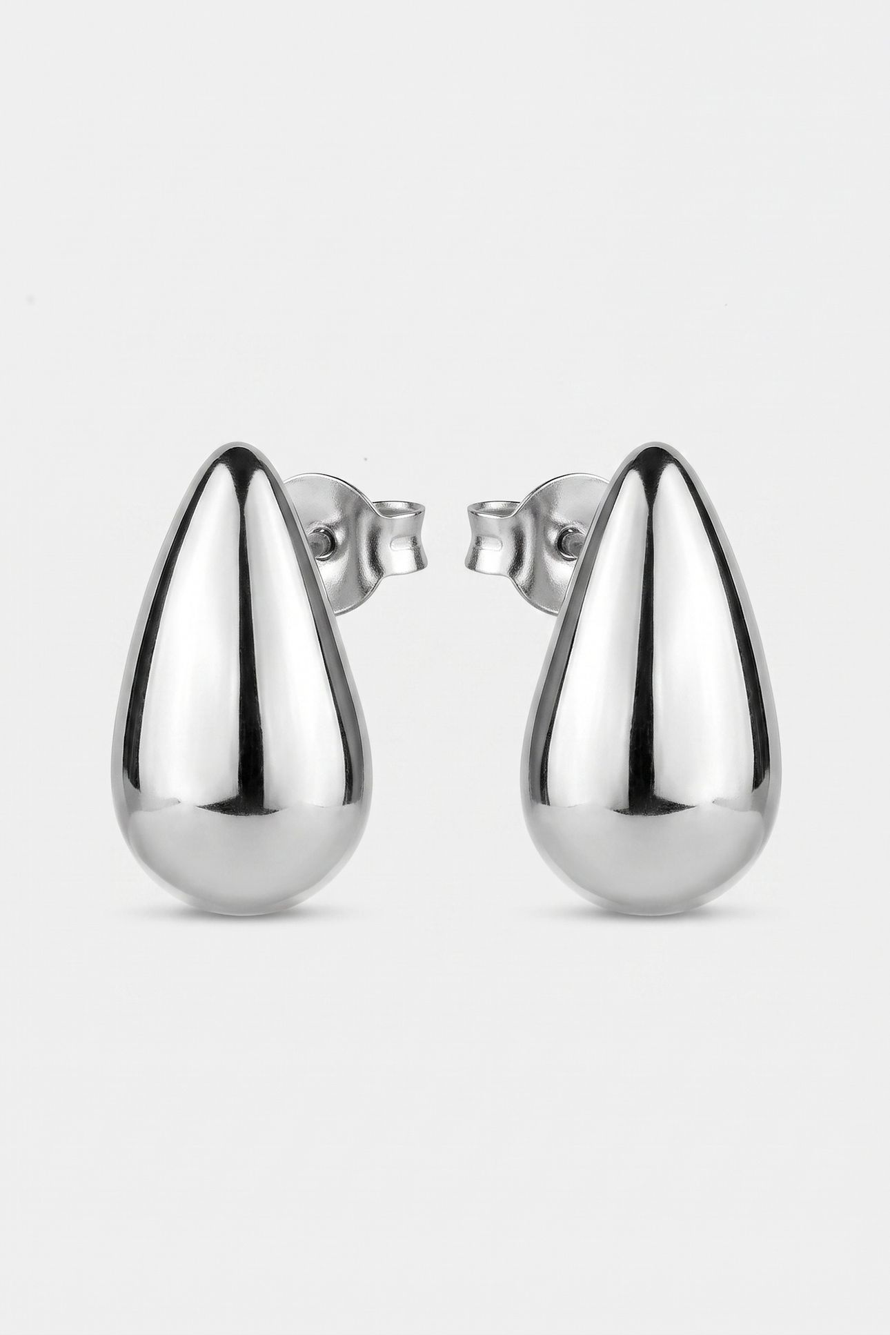 DROPLET OHRRINGE SILVER 3