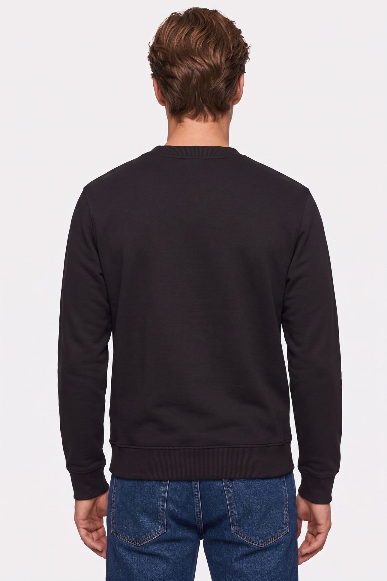 LS 350 TERRY SWEATER BLACK 2
