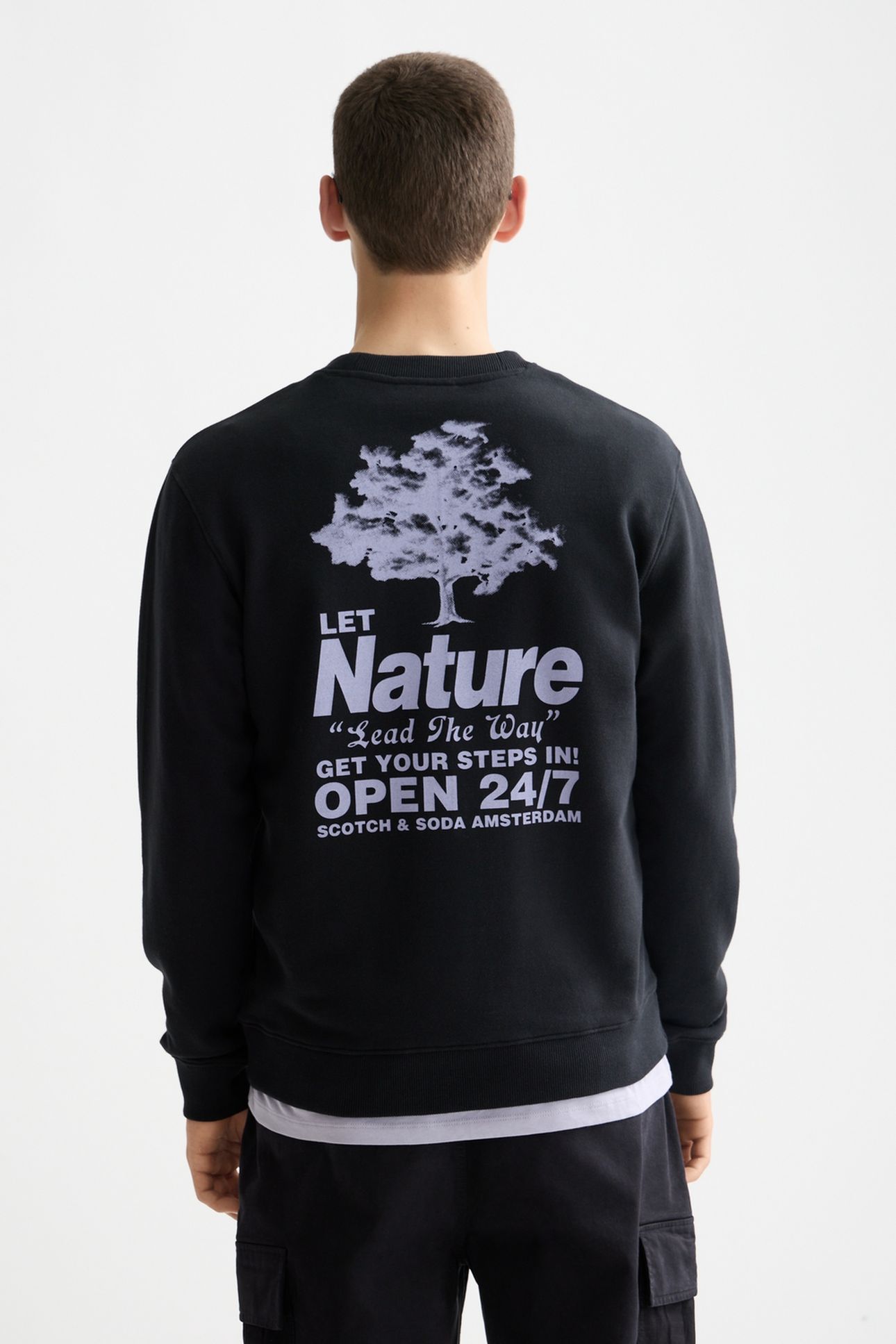 FRONT + BACK ARTWORK SWEATSHIRT METEORITE 2