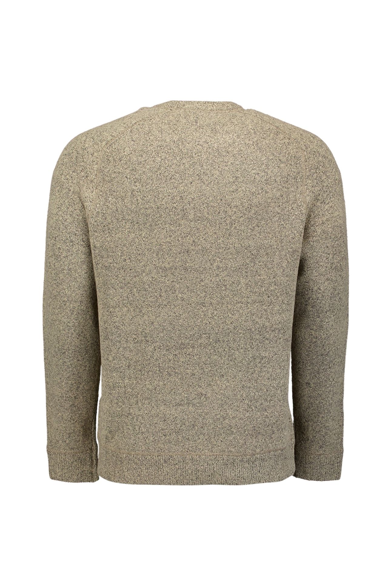 PULLOVER CREWNECK SOFT WOOL BLEND SAND 6