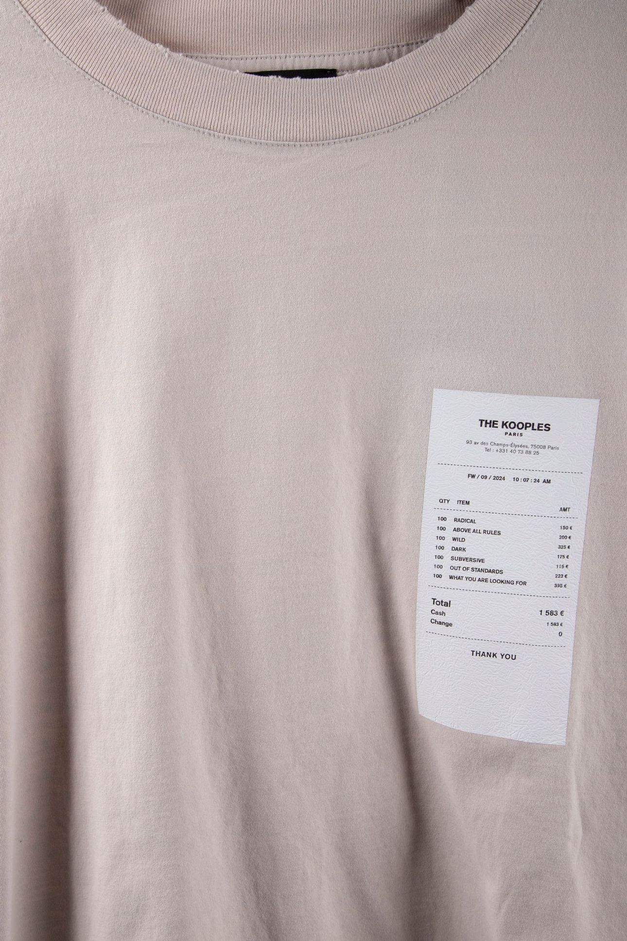 SHORT-SLEEVED T-SHIRT WITH PRINT STONE GREY 4