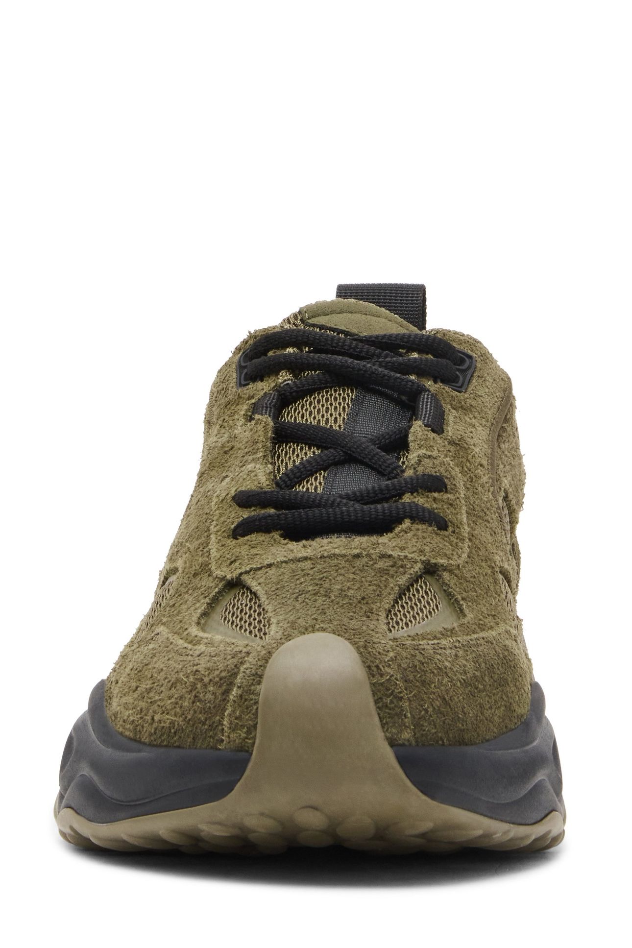 SERPENT-H SNEAKERS OLIVE SUEDE 4