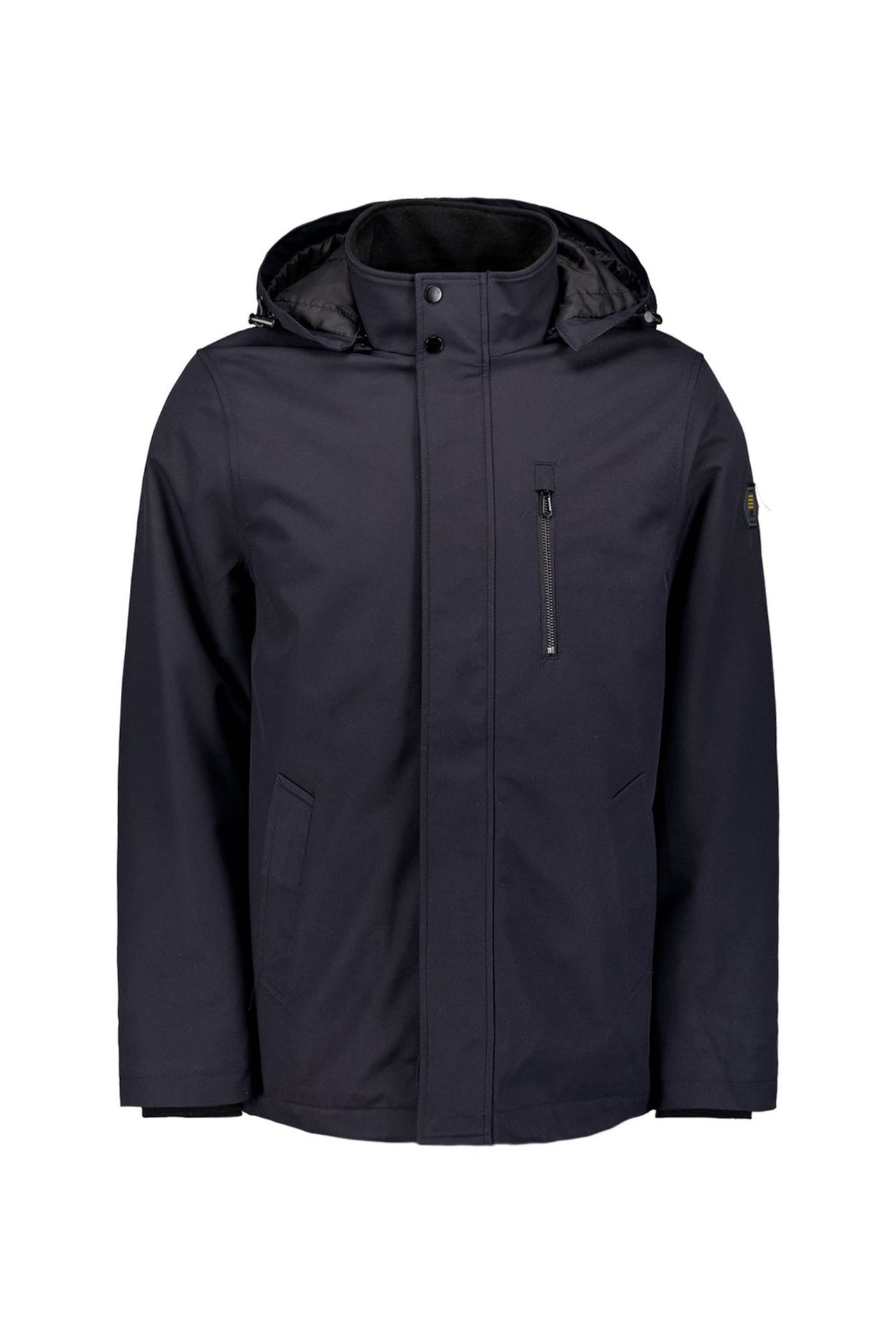 JACKET LONG PARKA HERRINGBONE NIGHT 1