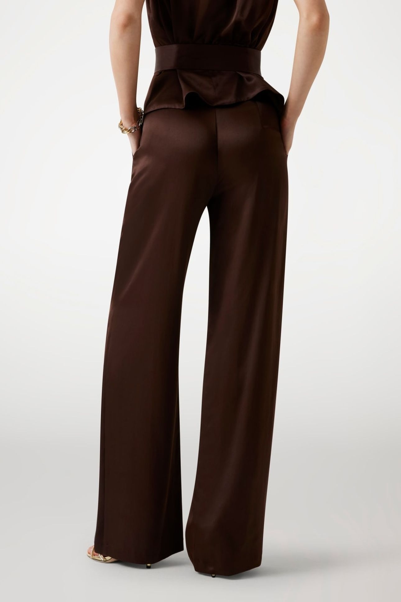 IVA BELTED STRAIGHT RICH BROWN 3