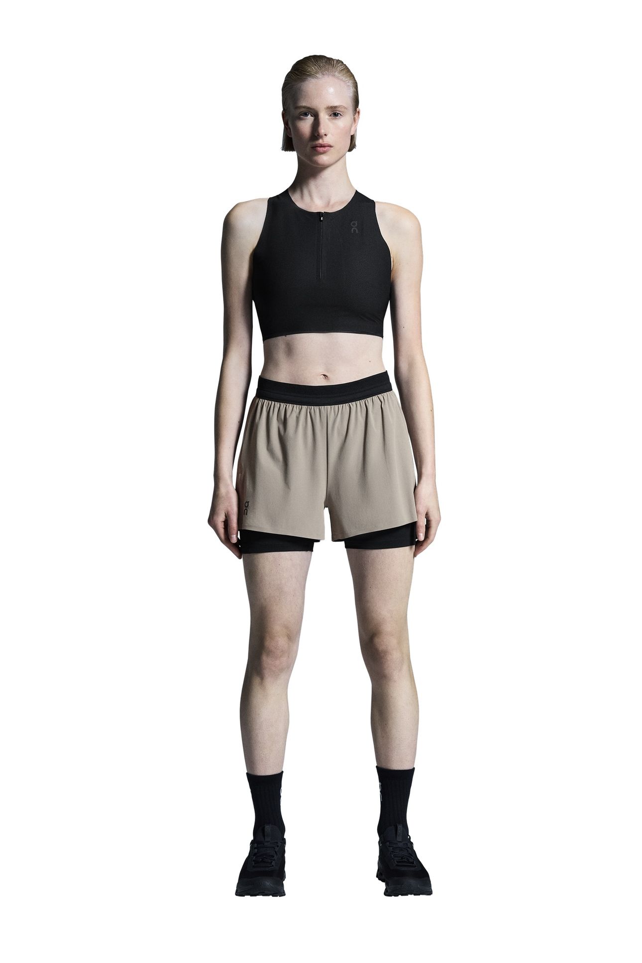 RACE CROP 3 BLACK 3