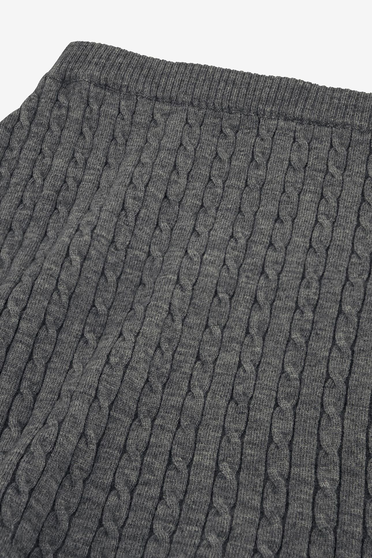 XIA CABLE SKIRT STEEL GREY 5