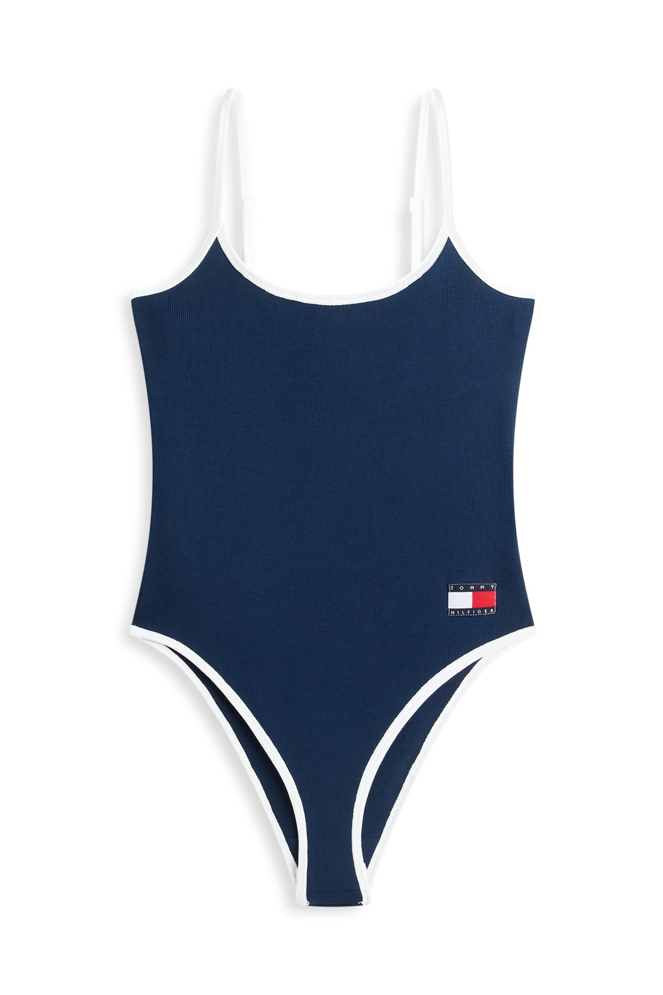 RIB BODYSUIT DARK NIGHT NAVY 4
