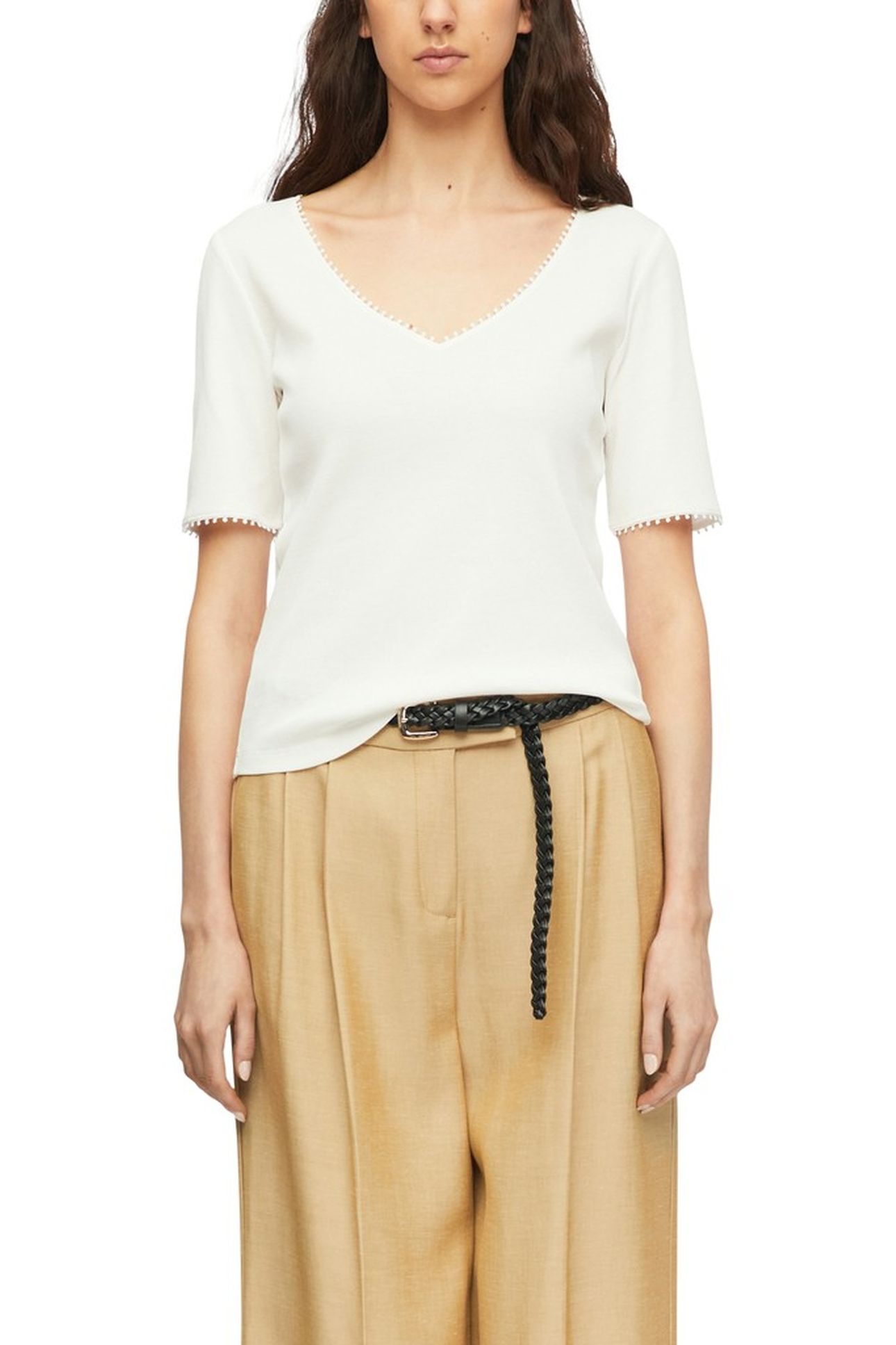 COMMA T-SHIRTS WHITE 1