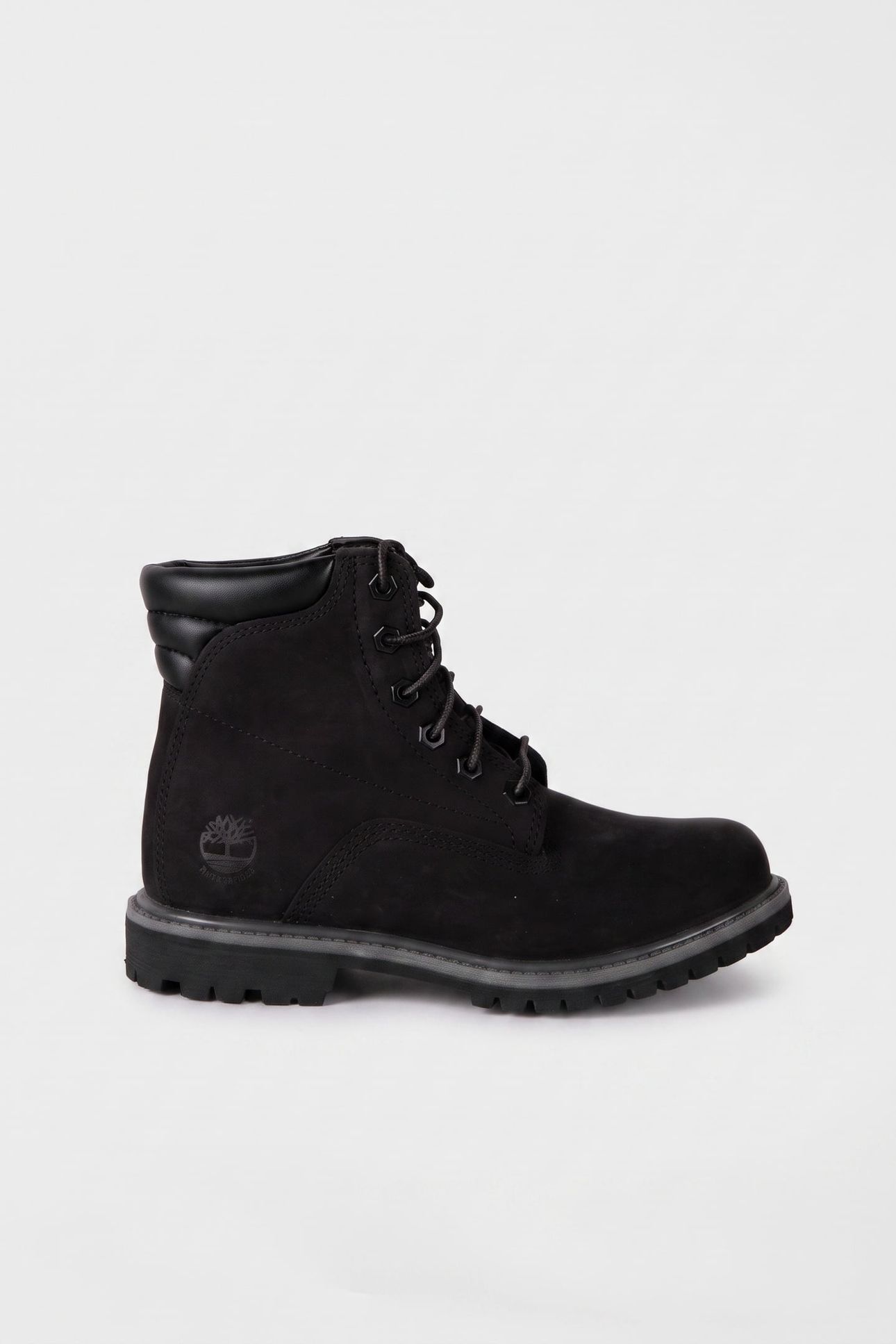 WATERVILLE 6 INCH LACE UP WATERPROOF BOOT BLACK 1