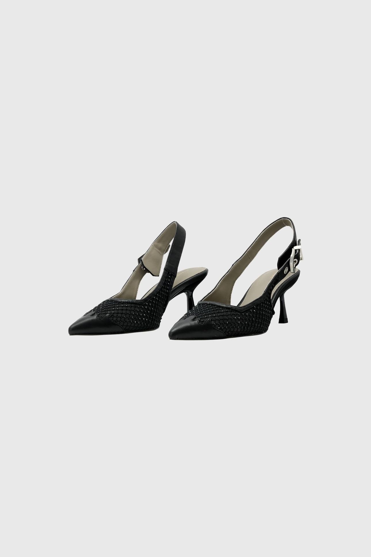 IDIYA MESH SLINGBACK BLACK 2