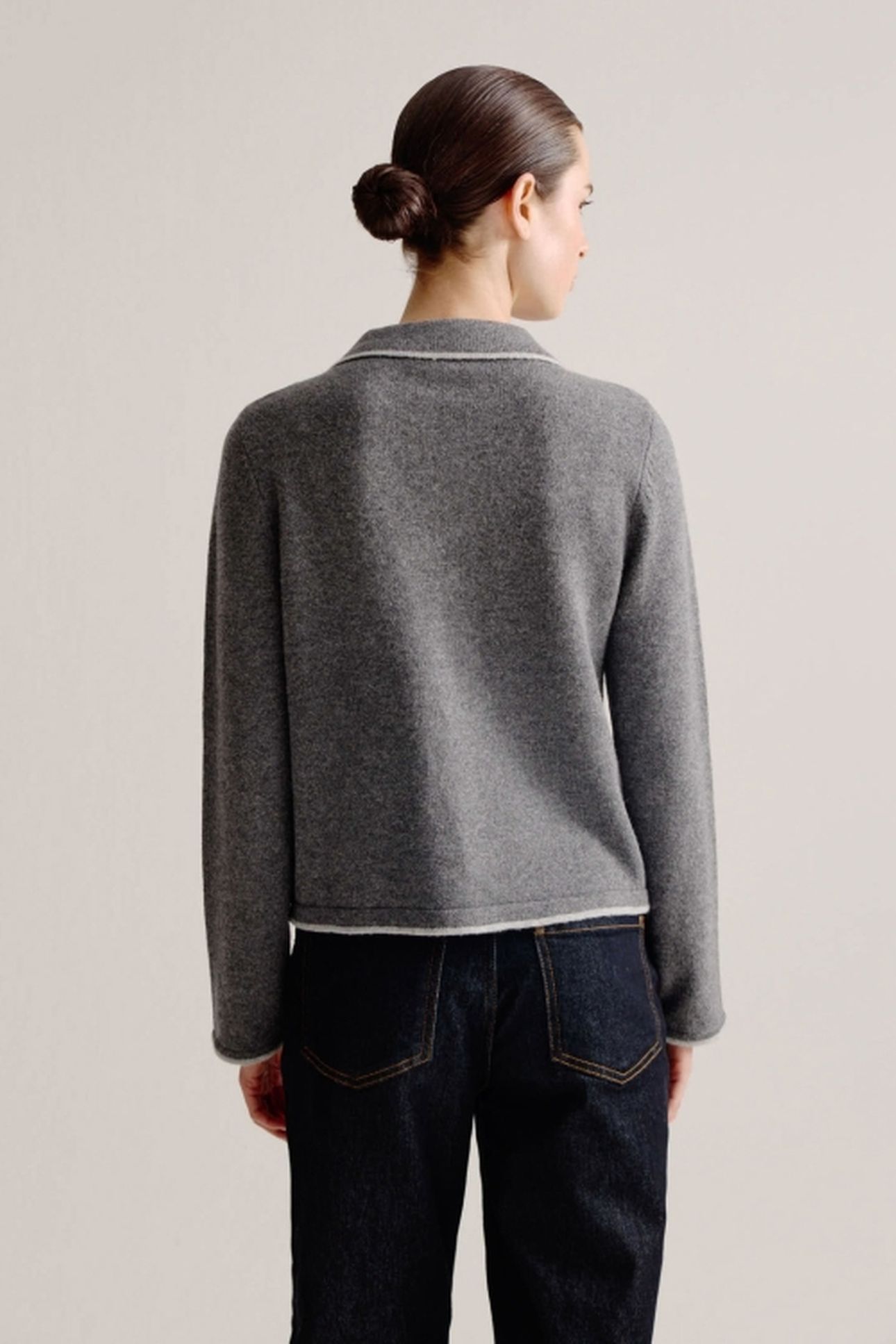 LISE CARDIGAN ANTHRACITE 3