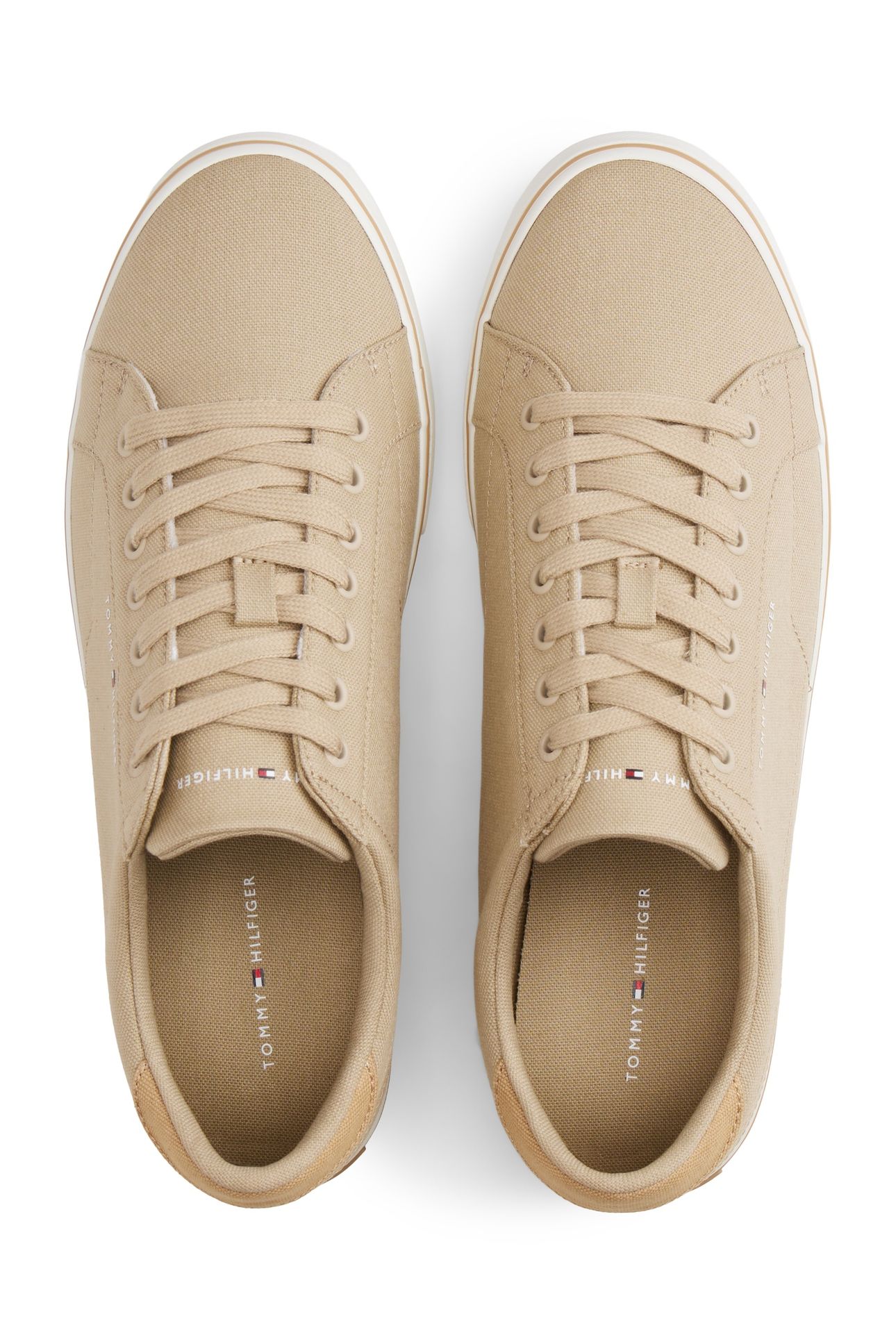 CANVAS EMBOSSED TRAINERS SANDALWOOD 5